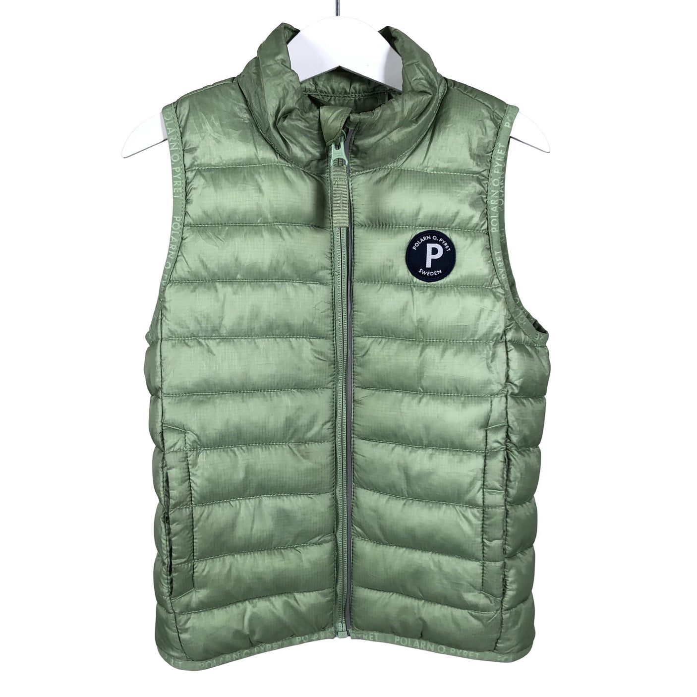 Unisex Polarn O. Pyret - Õuevest, suurus 104 - 110 - Roheline (1)