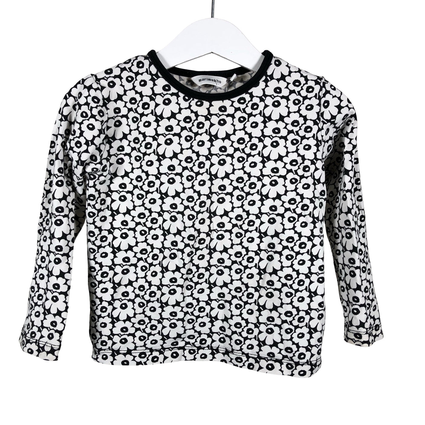 Unisex Marimekko - Trikotaažist pluus, suurus 92 - 98 - Must (1)