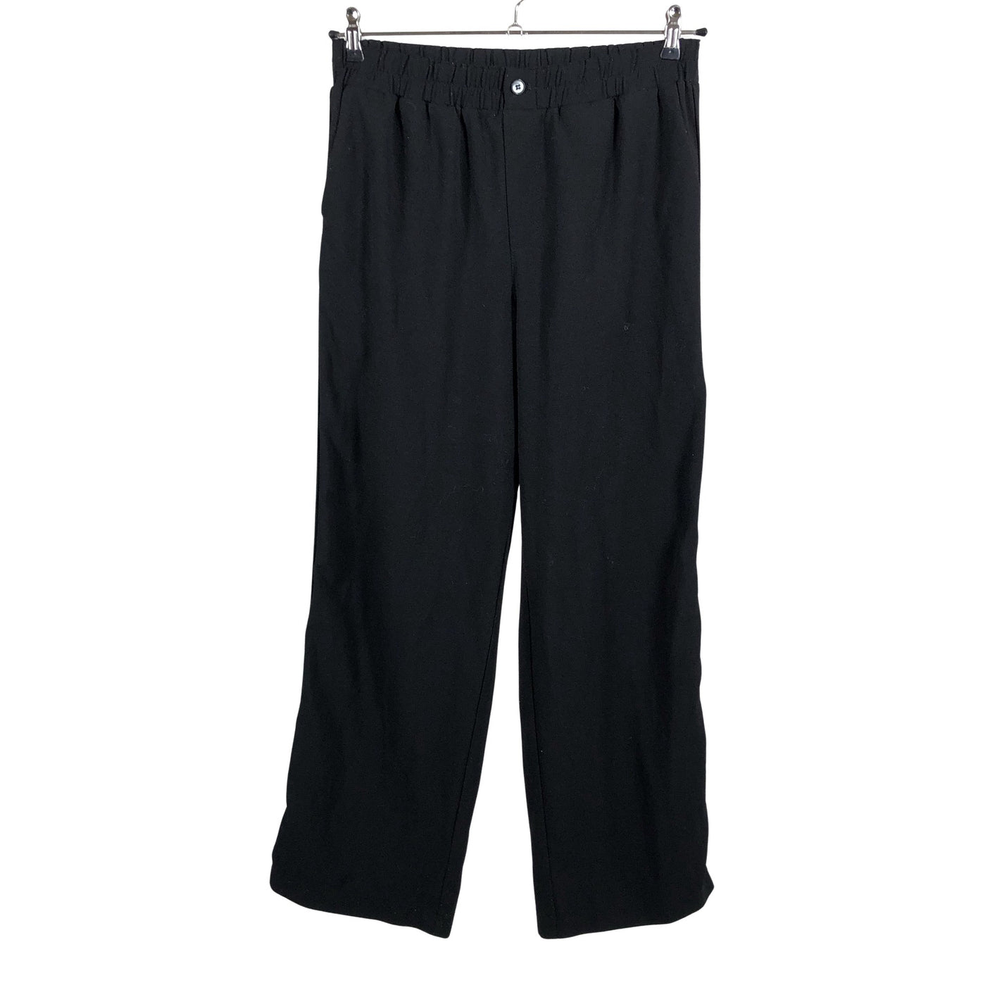 Unisex Ganni - Mittevenivad püksid, suurus 38 - Must (1)