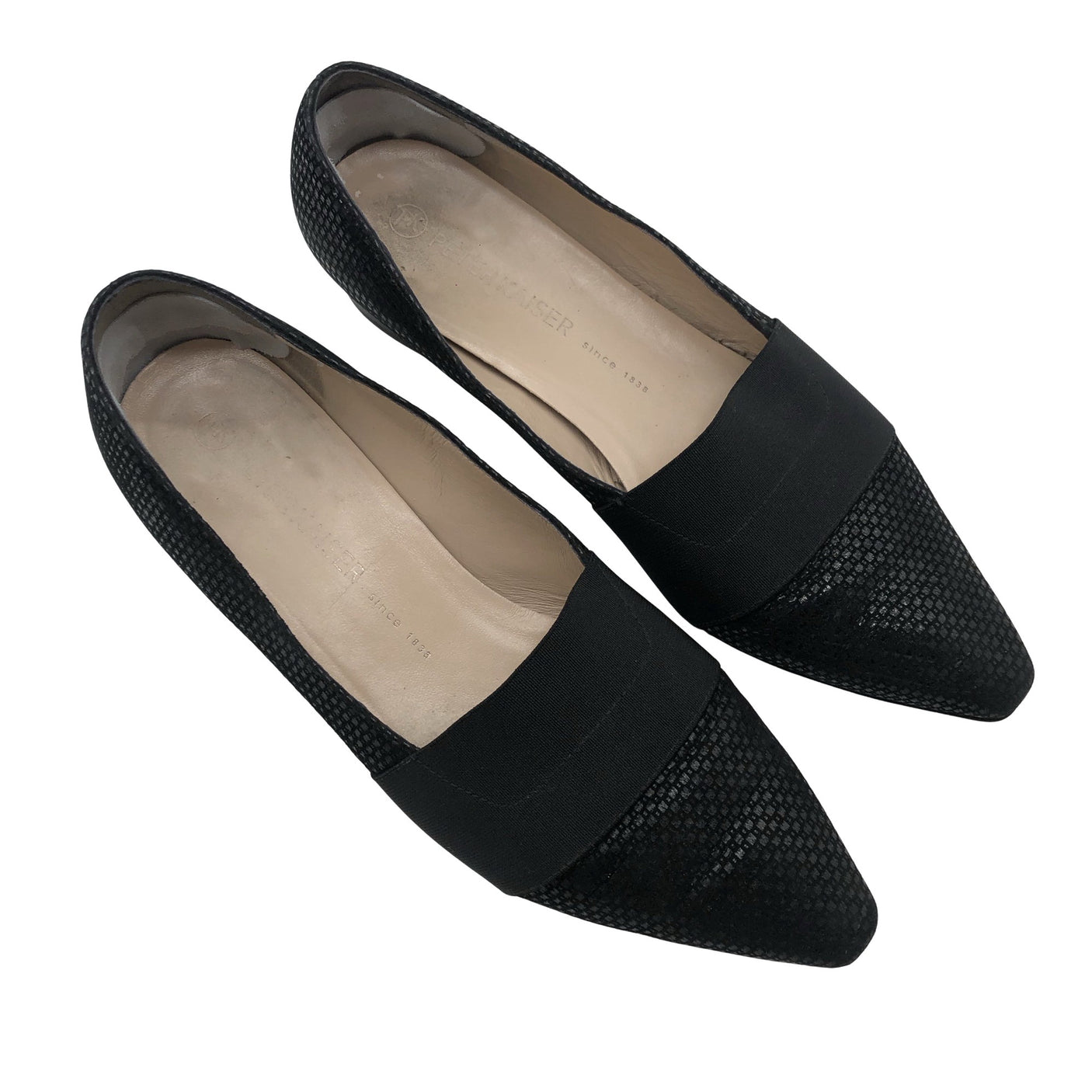 Unisex Peter Kaiser - Mokassiinid, suurus 38 - Must (2)