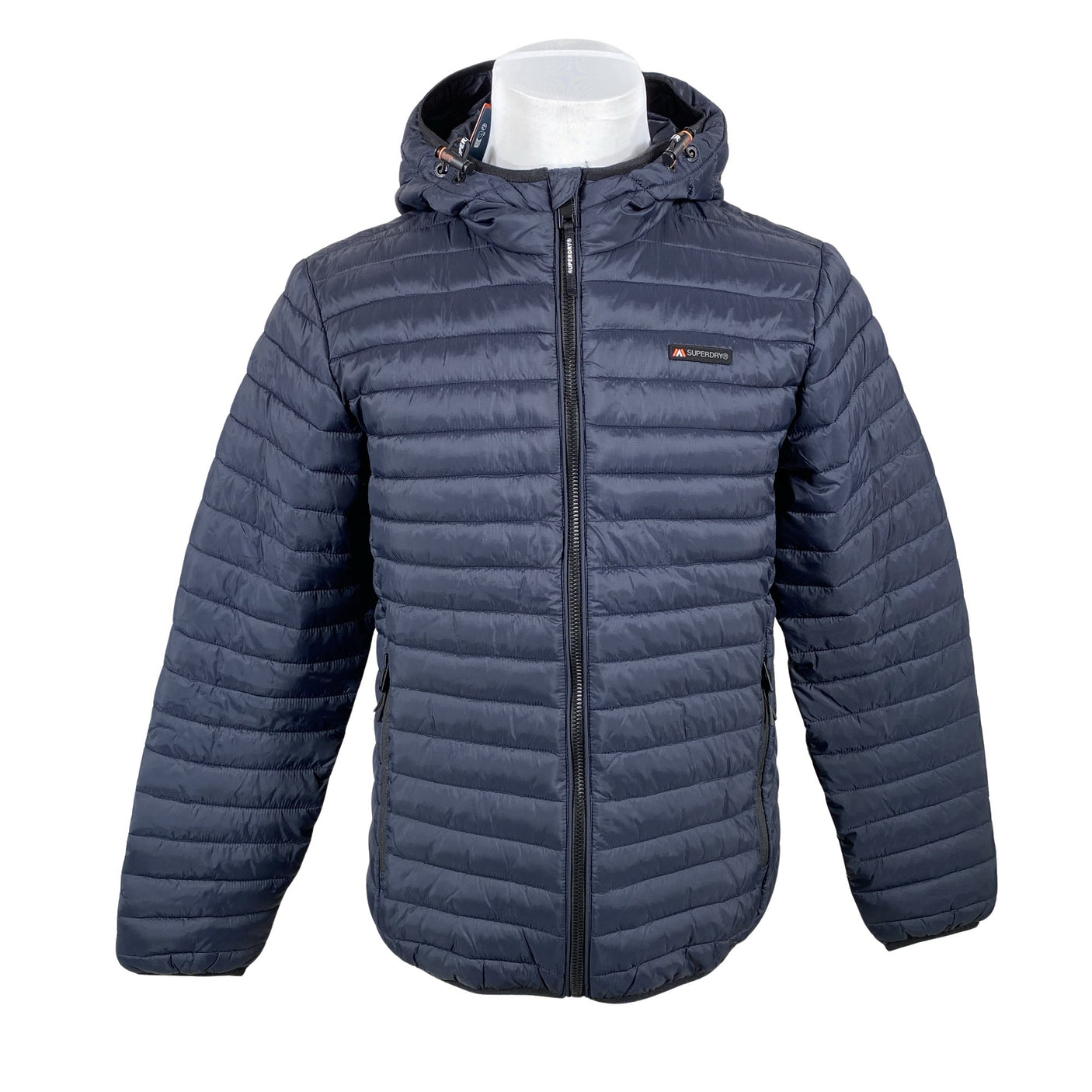 Unisex Superdry - Õhem talvejope, suurus L - Sinine (1)