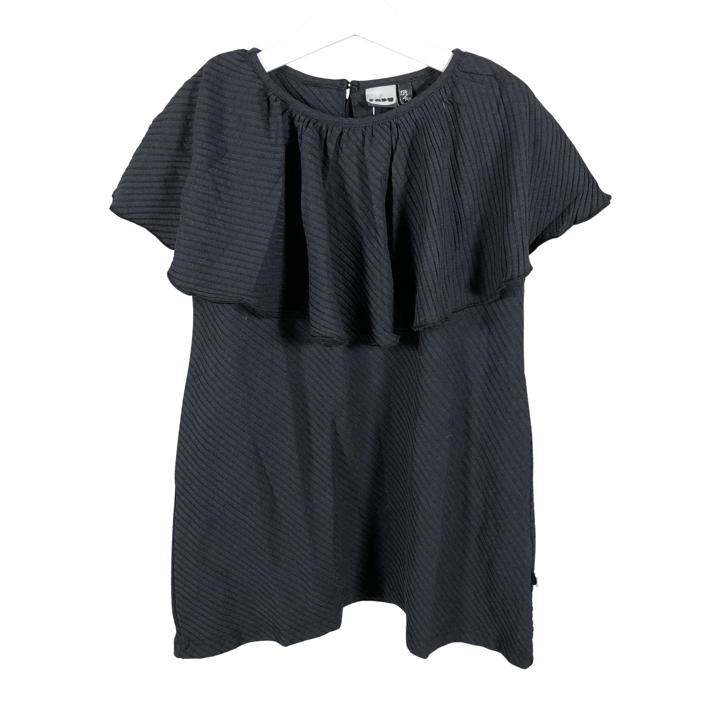 Unisex Papu - Trikotaažist tuunika, suurus 134 - 140 - Must (1)