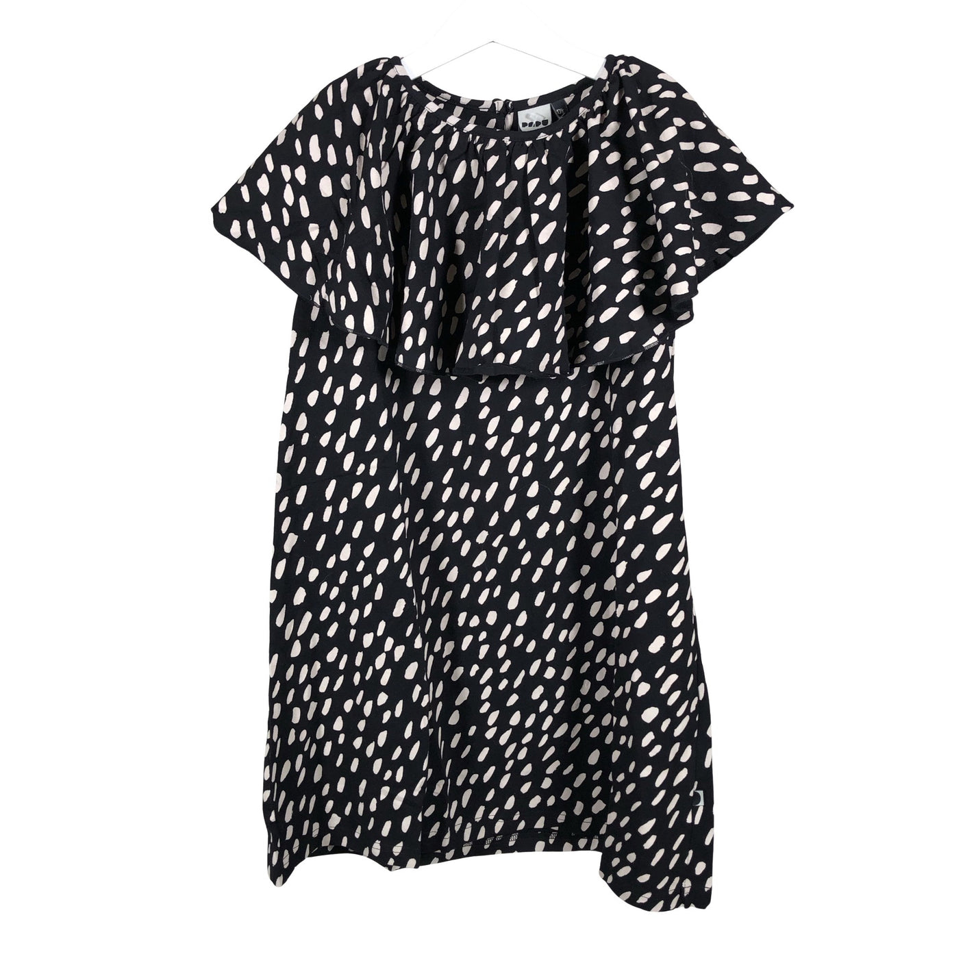 Unisex Papu - Trikotaažist kleit, suurus 134 - 140 - Must (1)