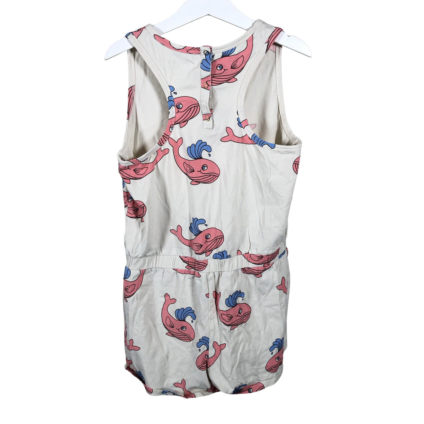 Unisex Mini Rodini - Pükskostüüm, suurus 140 - 146 - Looduslik valge (2)
