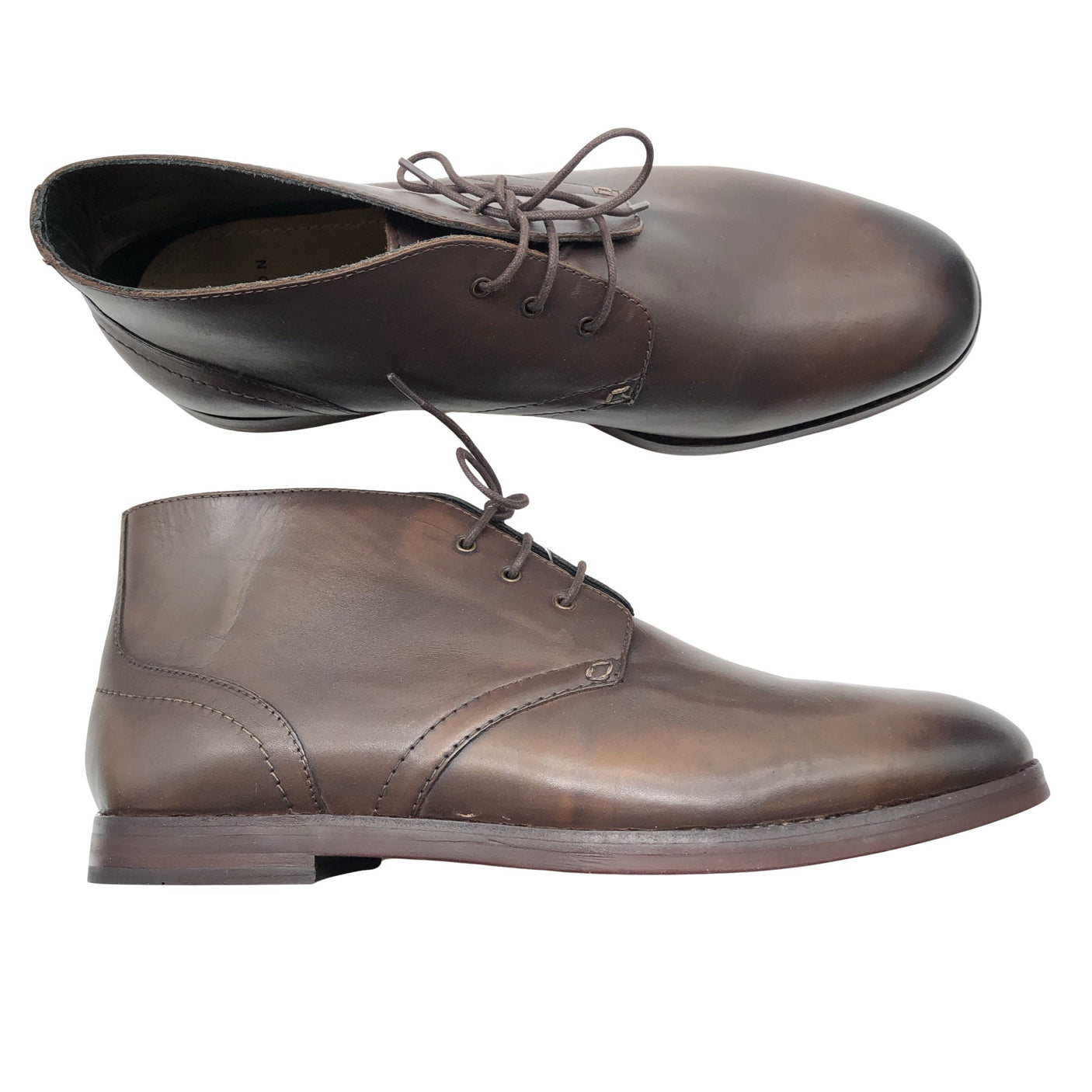Unisex Hudson - Poolsaapad, suurus S - Pruun (2)
