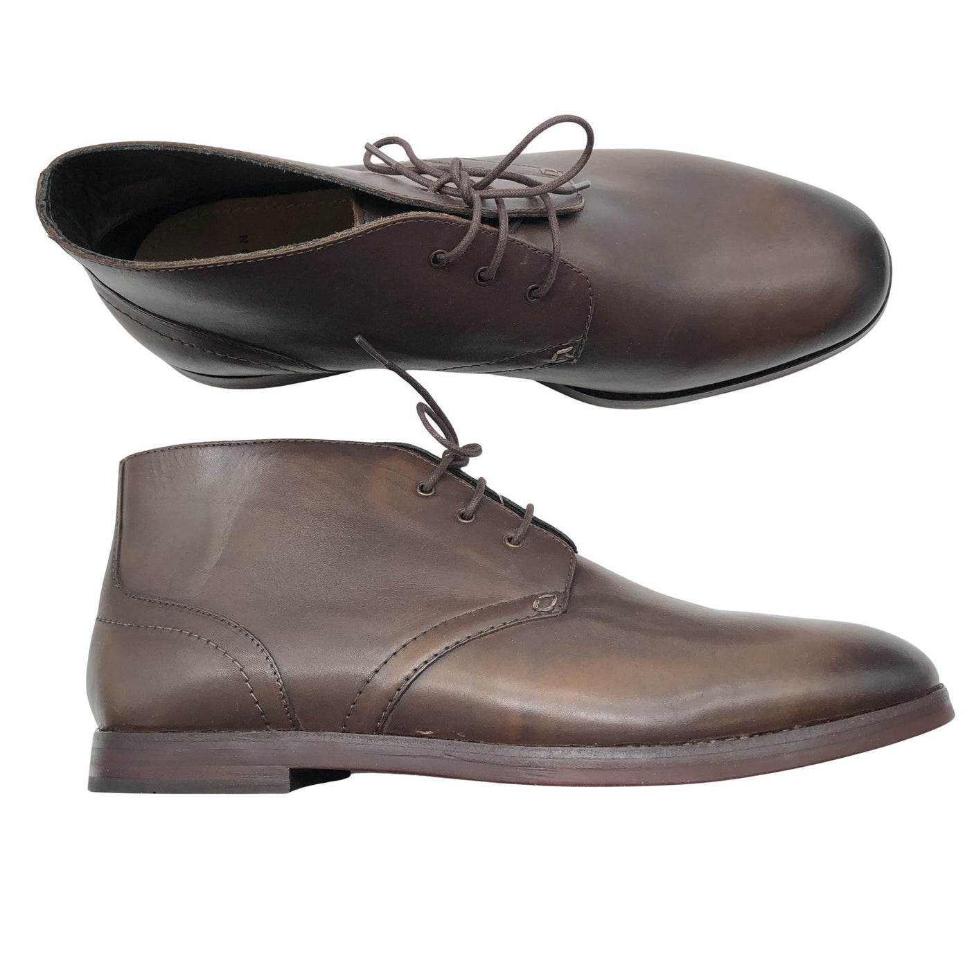 Unisex Hudson - Poolsaapad, suurus S - Pruun (1)