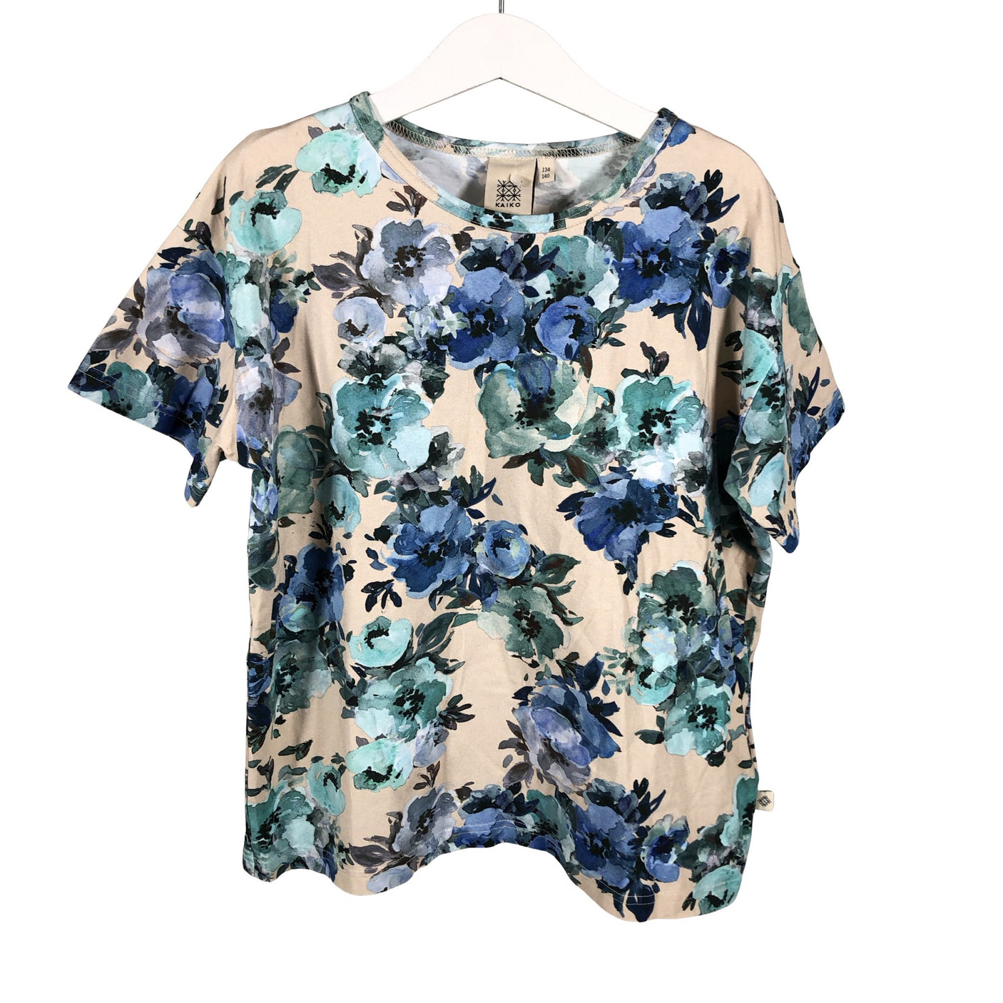 Unisex Kaiko - T-särk, suurus 134 - 140 - Beige (1)