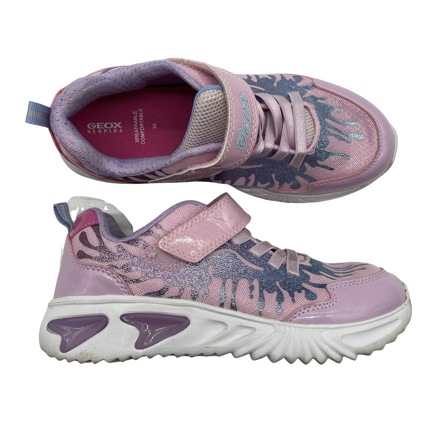 Unisex Geox - Tossud, suurus 35 - Heleroosa (1)