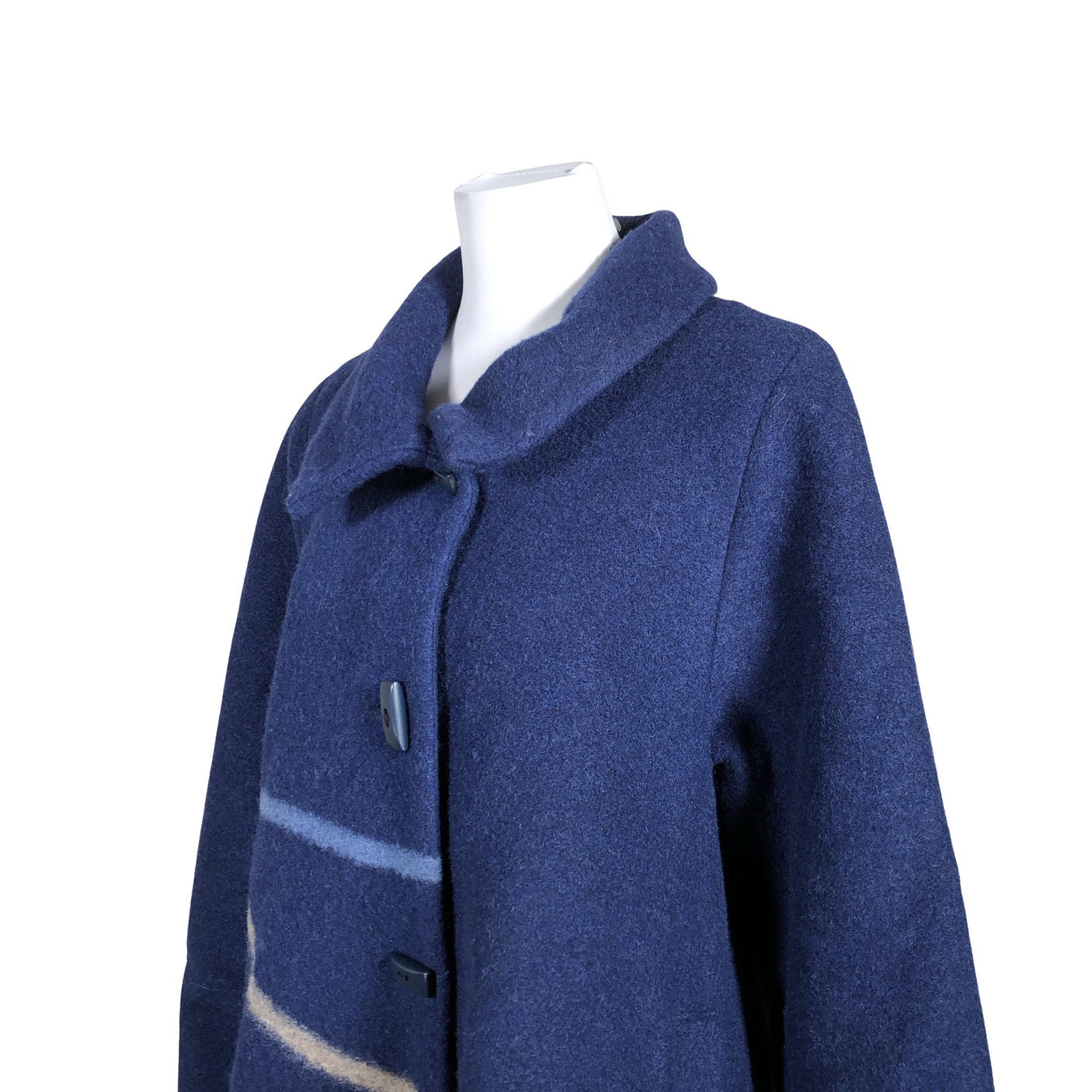 Unisex Aino - Villane mantel, suurus 40 - Sinine (2)