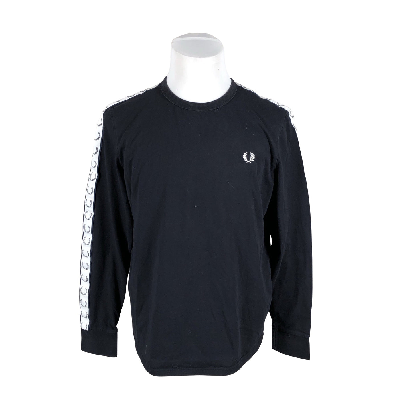 Unisex Fred Perry - Trikotaažist pluus, suurus XL - Must (2)