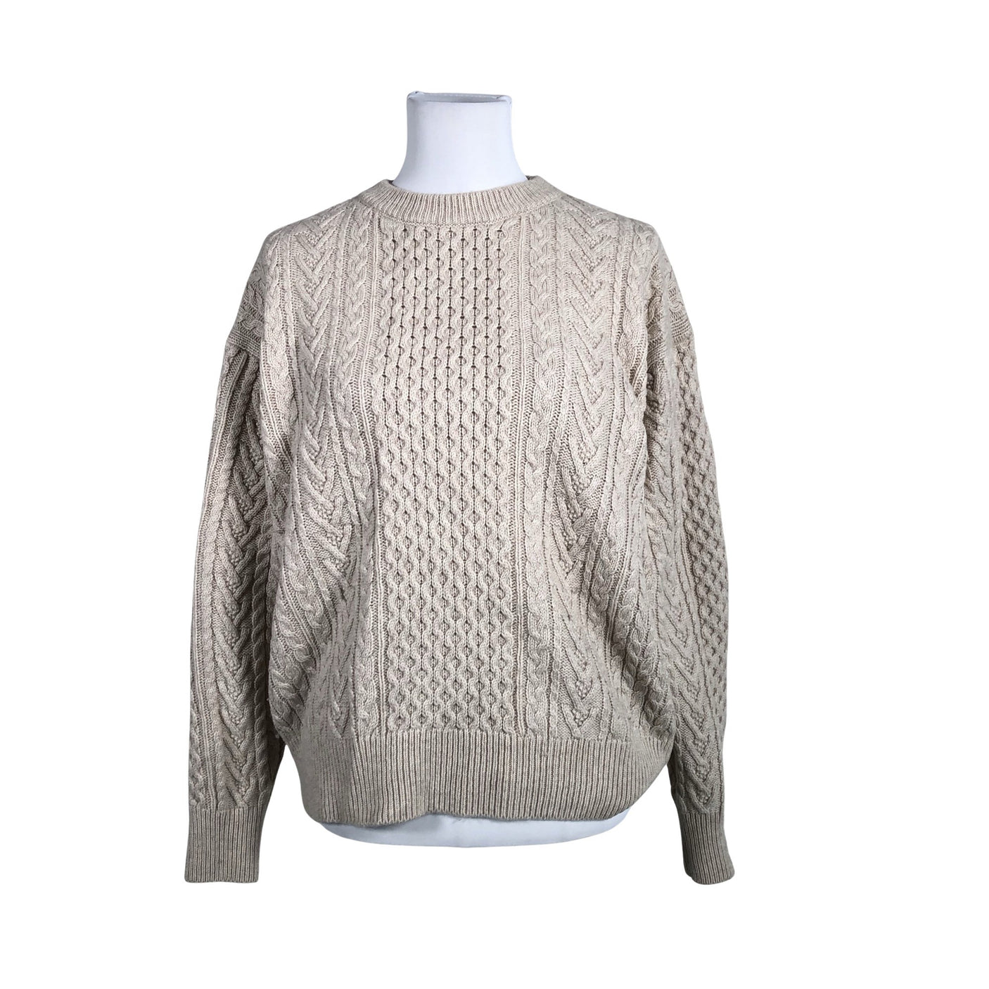 Unisex Muji - Kampsun, suurus 40 - Beige (1)