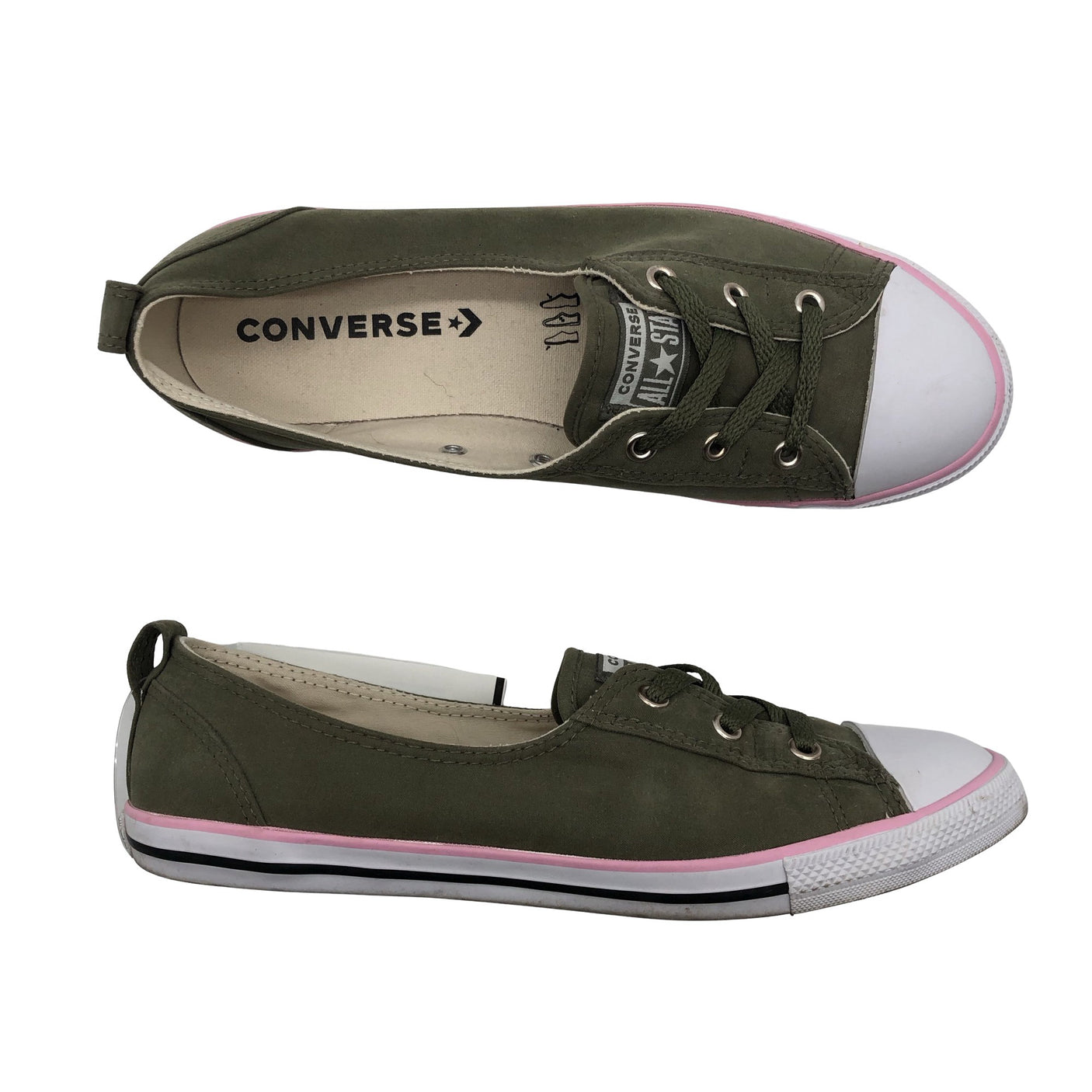 Unisex Converse - Mokassiinid, suurus 41 - Roheline (1)