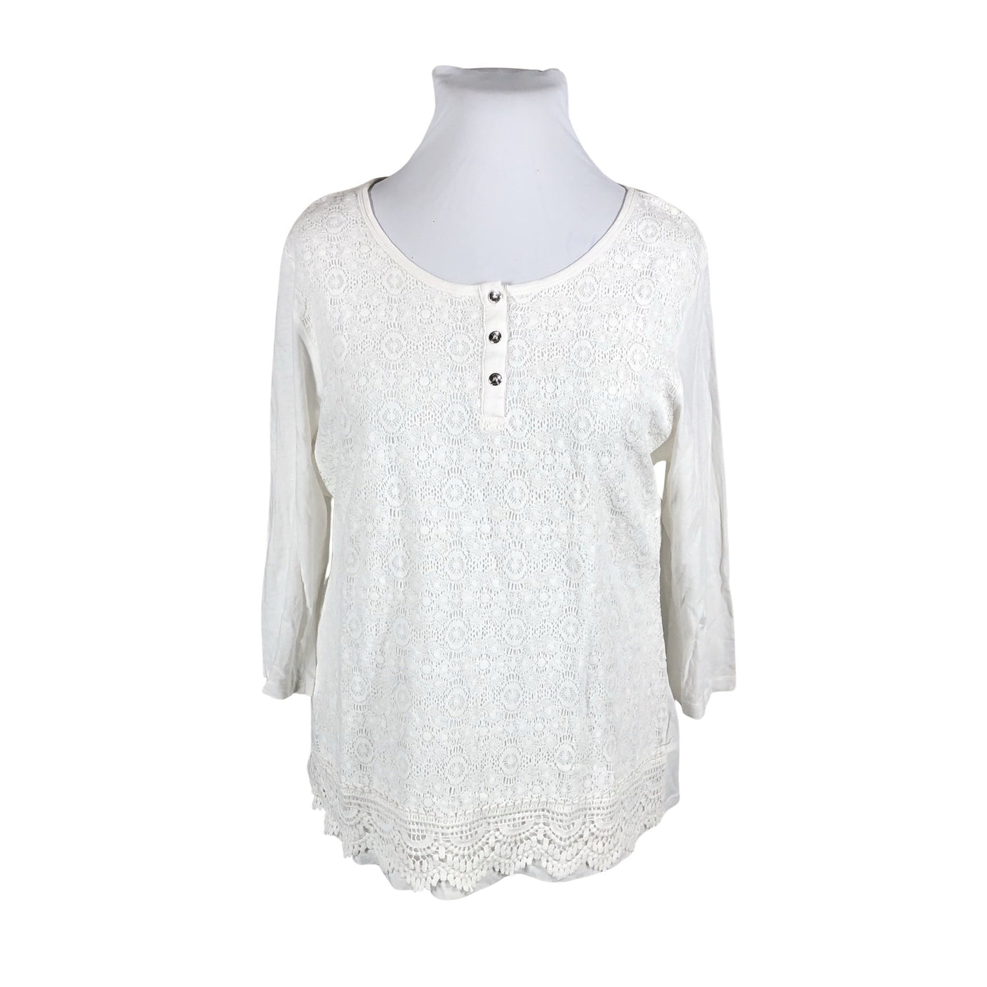 Unisex Luhta - Pluus, suurus 46 - Looduslik valge (1)
