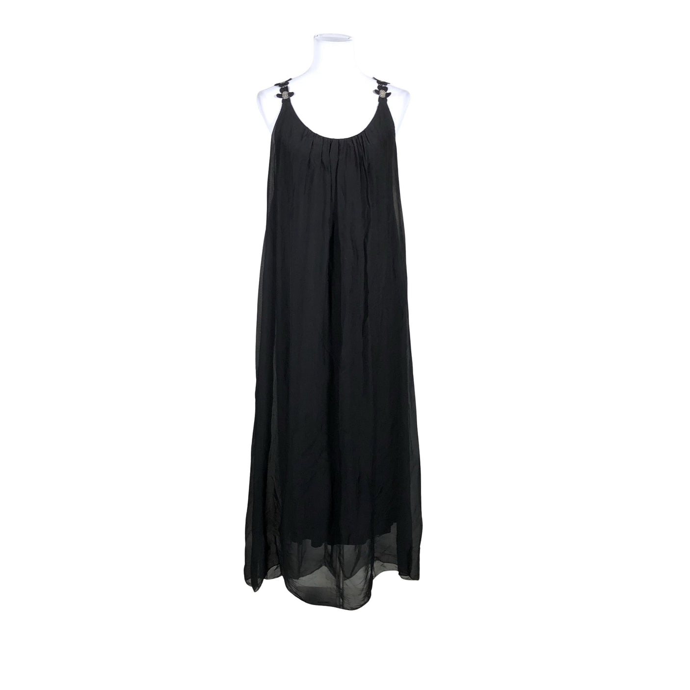 Unisex Marta - Õhuke kleit, suurus 36 - Must (1)