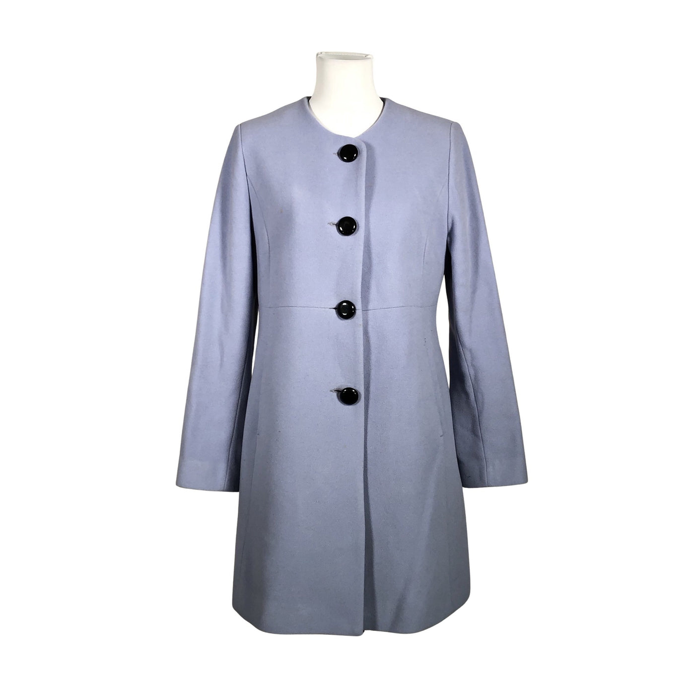 Unisex Dixi Coat - Villane mantel, suurus 38 - Helesinine (1)