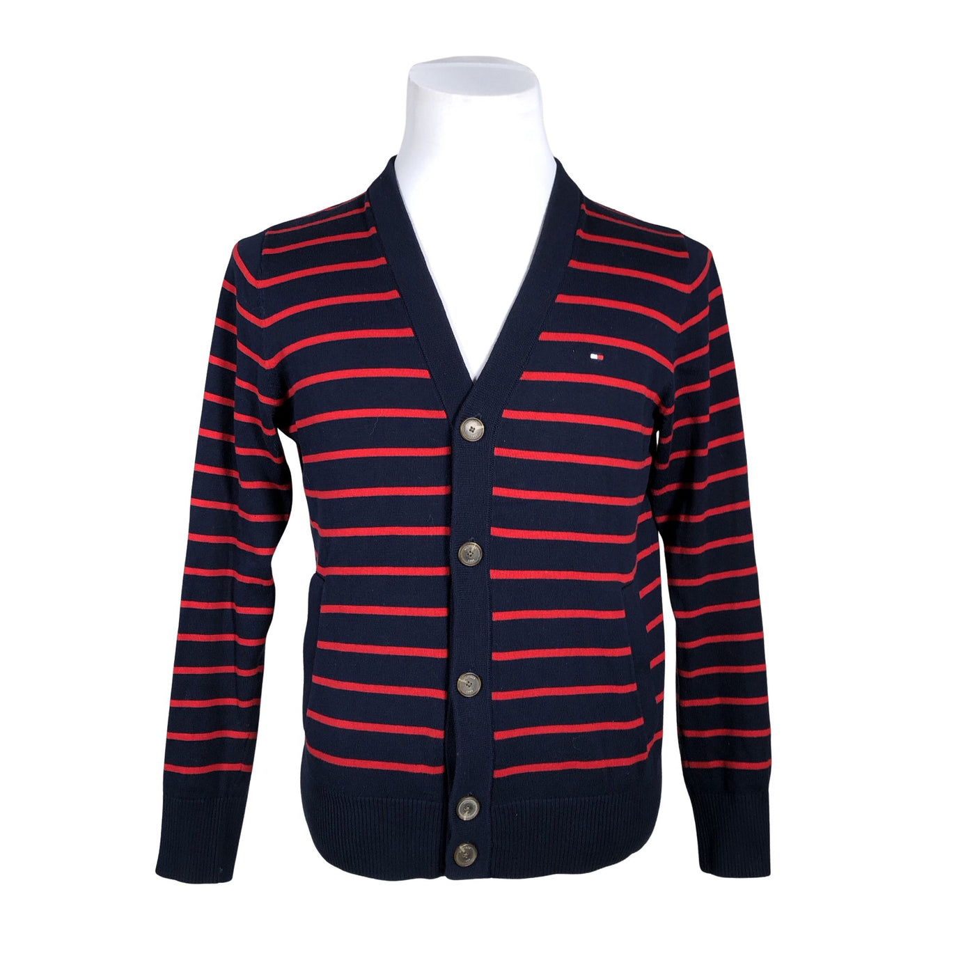 Unisex Tommy Hilfiger - Kardigan, suurus S - Sinine (1)
