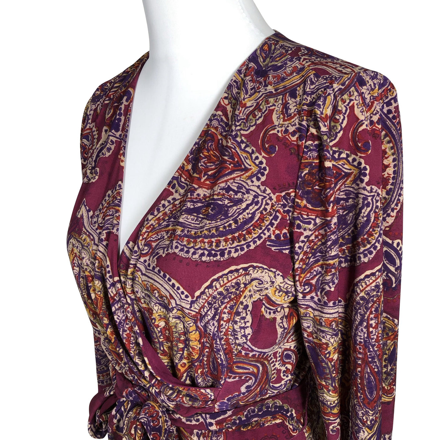 Unisex Lauren Ralph Lauren - Trikotaažist kleit, suurus 38 - Veinipunane (2)
