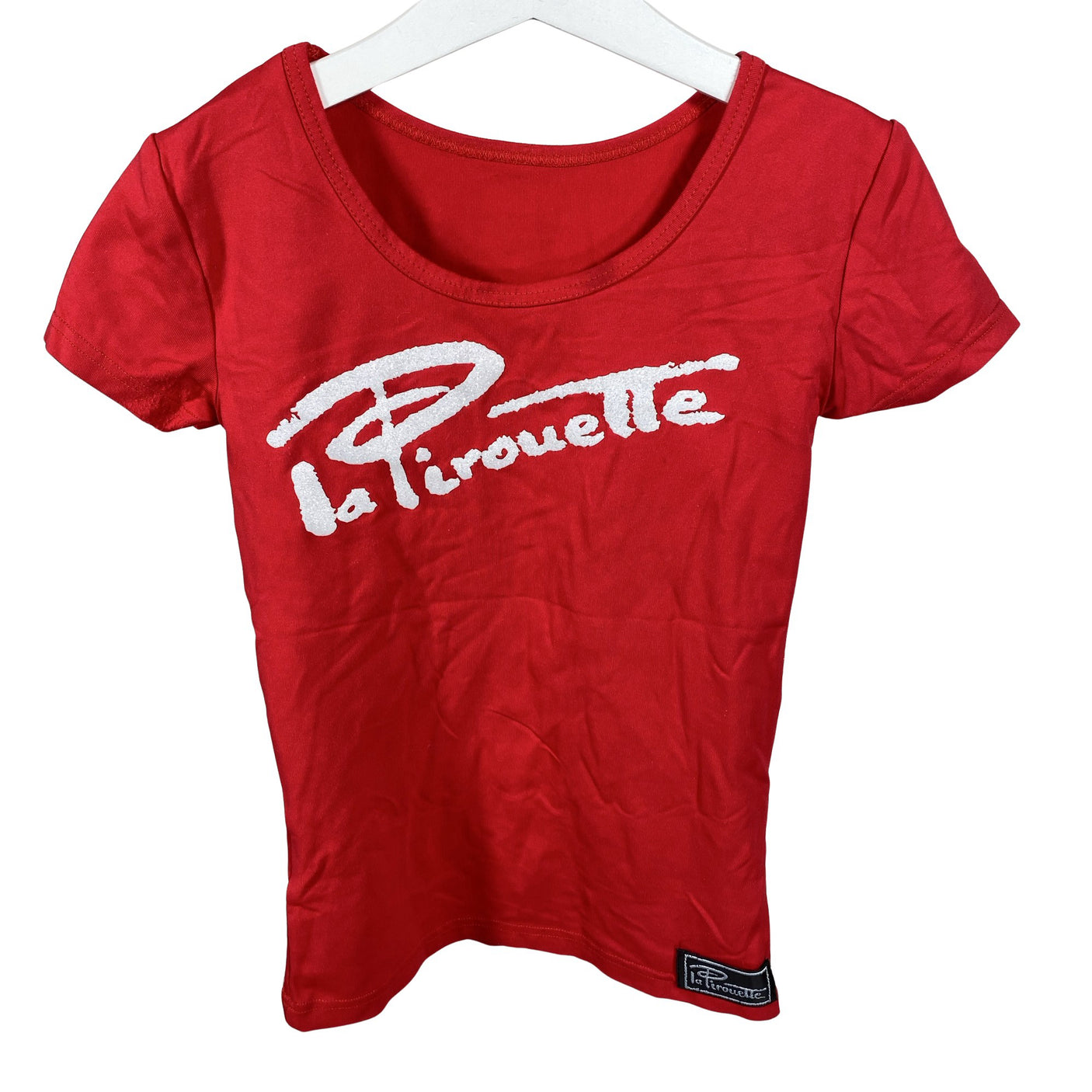Unisex La Pirouette - Spordisärk, lühikesed käised, suurus 134 - 140 - Punane (1)