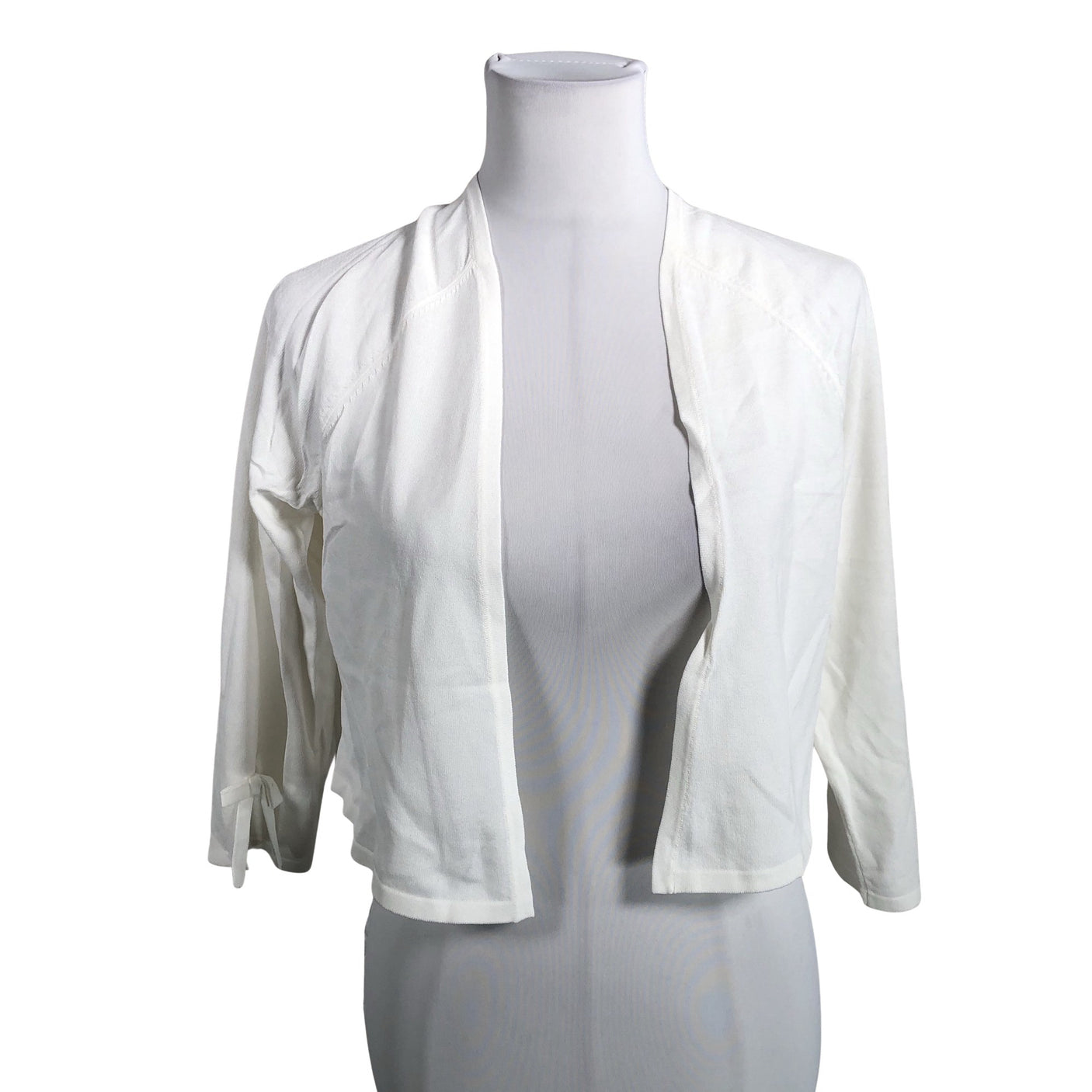 Unisex s.Oliver - Kootud boolero, suurus 40 - Valge (1)