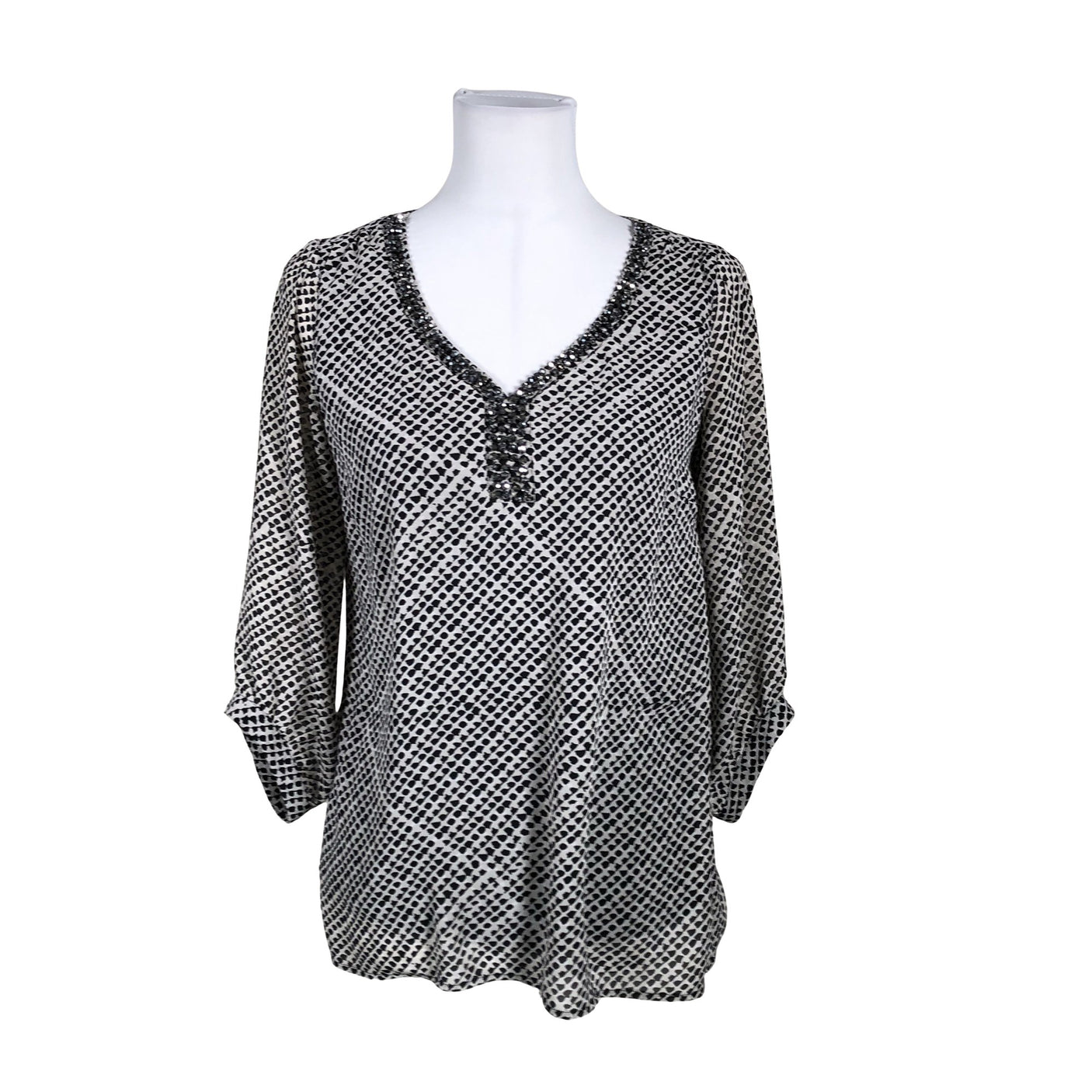 Unisex Comma - Pluus, suurus 34 - Must (1)