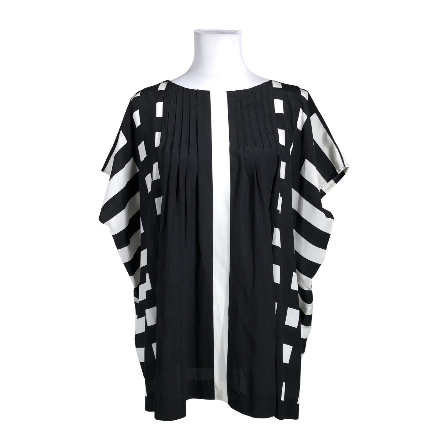 Unisex Marimekko - Lühikeste käistega pluus, suurus 34 - Must (1)