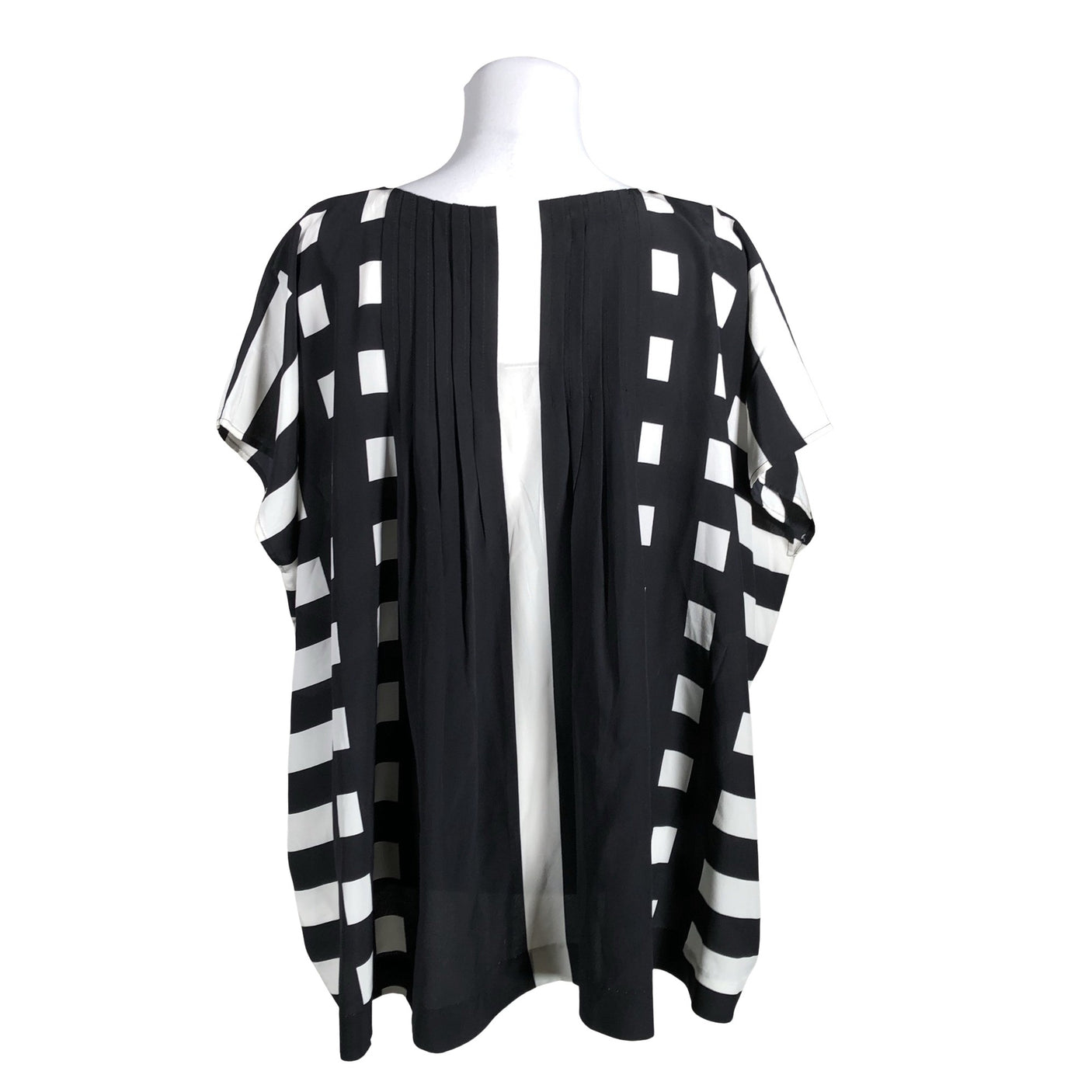 Unisex Marimekko - Lühikeste käistega pluus, suurus 34 - Must (3)