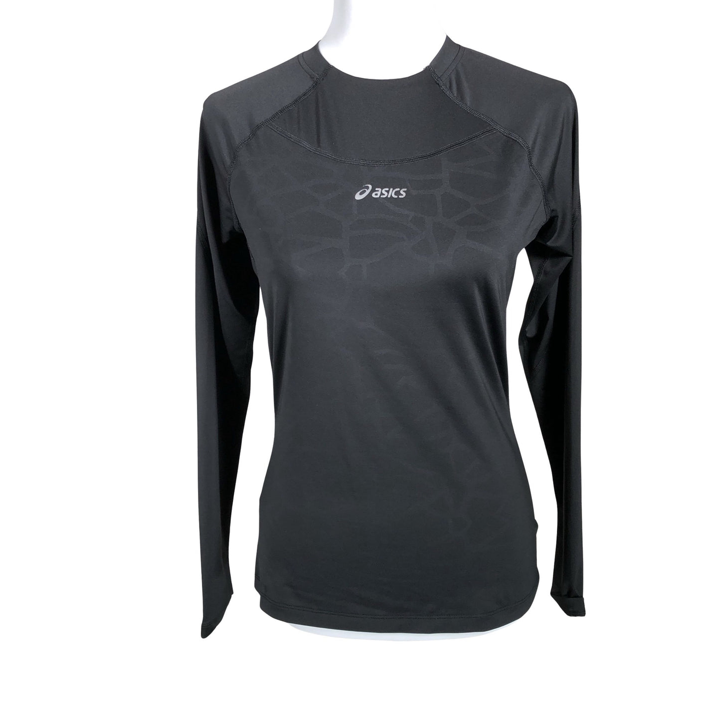 Unisex Asics - Spordisärk, pikad käised, suurus 36 - Must (1)