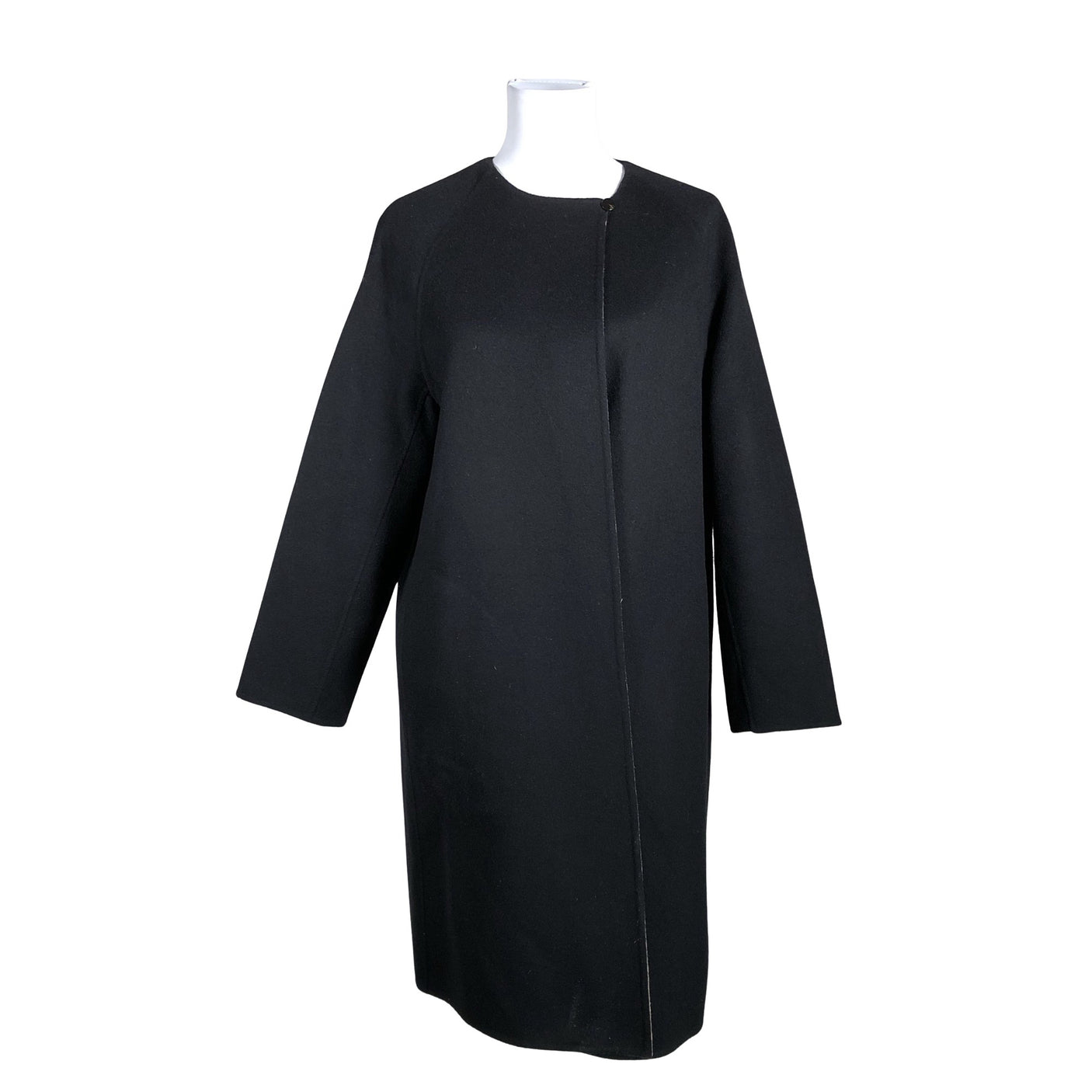 Unisex Theory - Villane mantel, suurus 36 - Must (1)