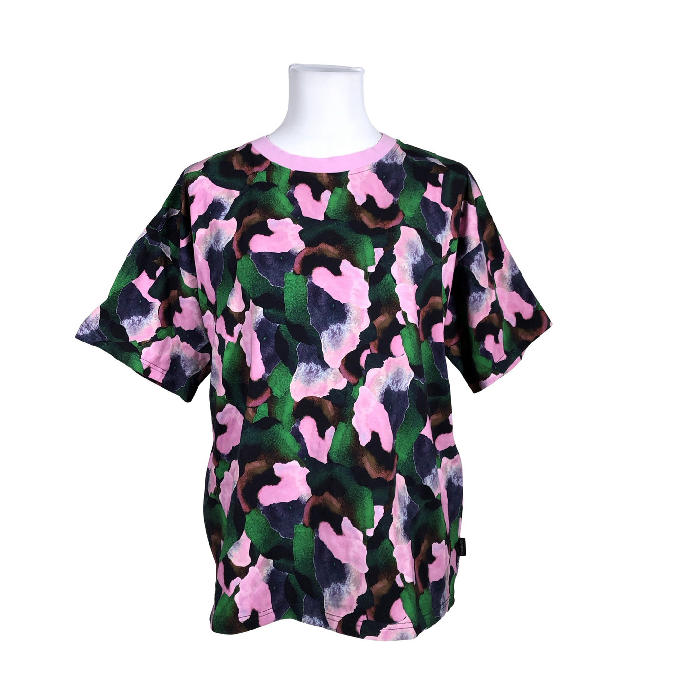 Unisex Aarrelabel - T-särk, suurus 38 - Heleroosa (1)