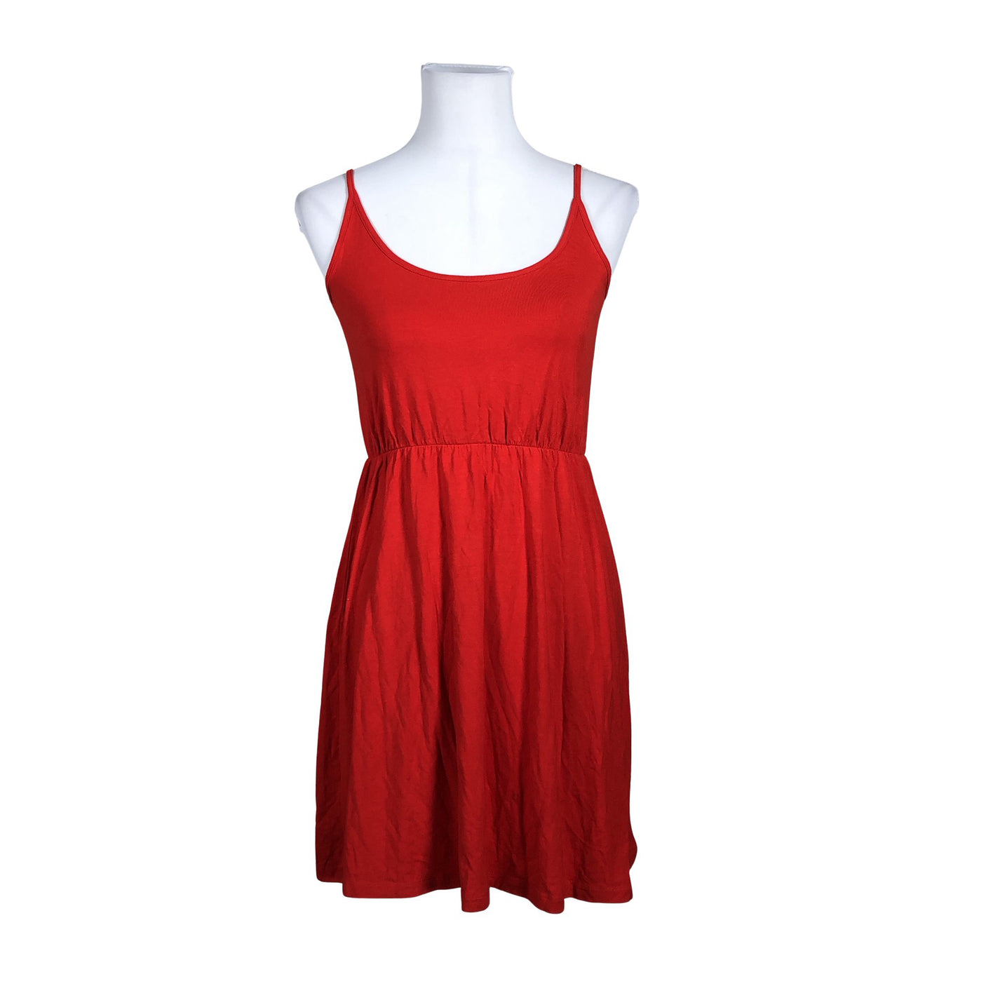 Unisex Even&Odd - Trikotaažist kleit, suurus 36 - Punane (1)