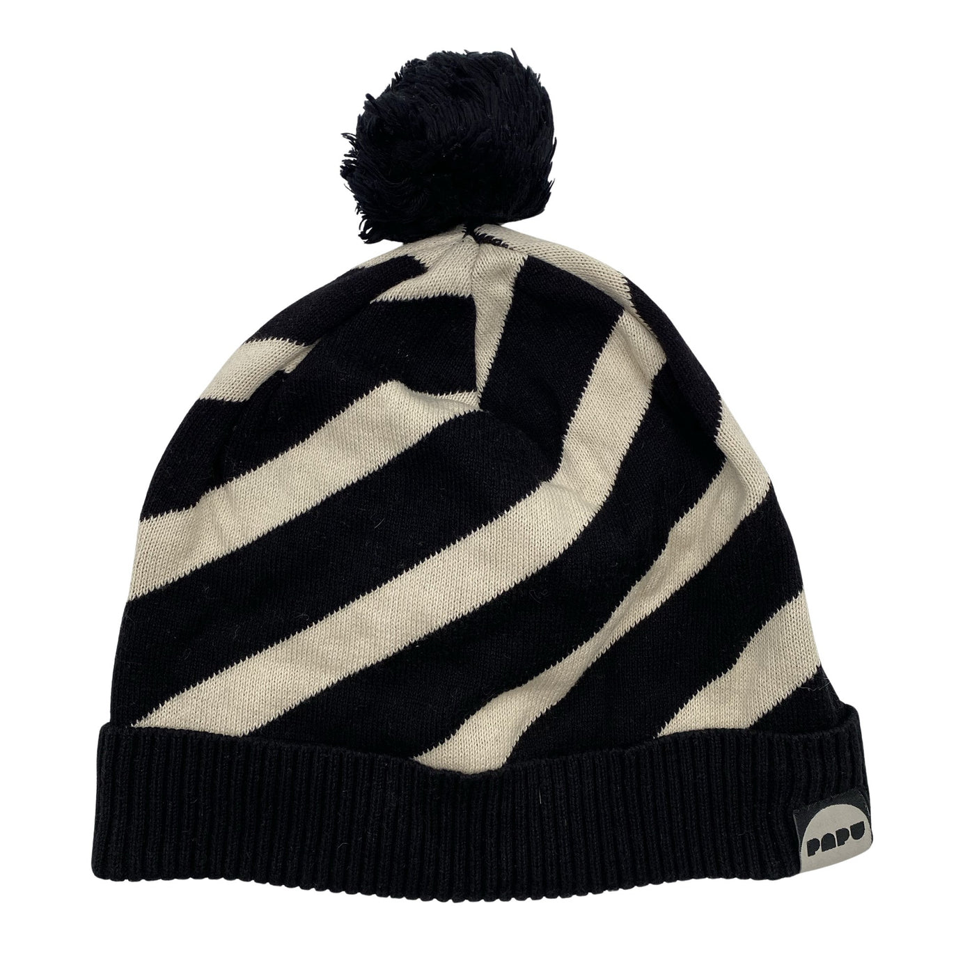 Unisex Papu - Õhuke müts, suurus 52 - 54 cm - Must (1)