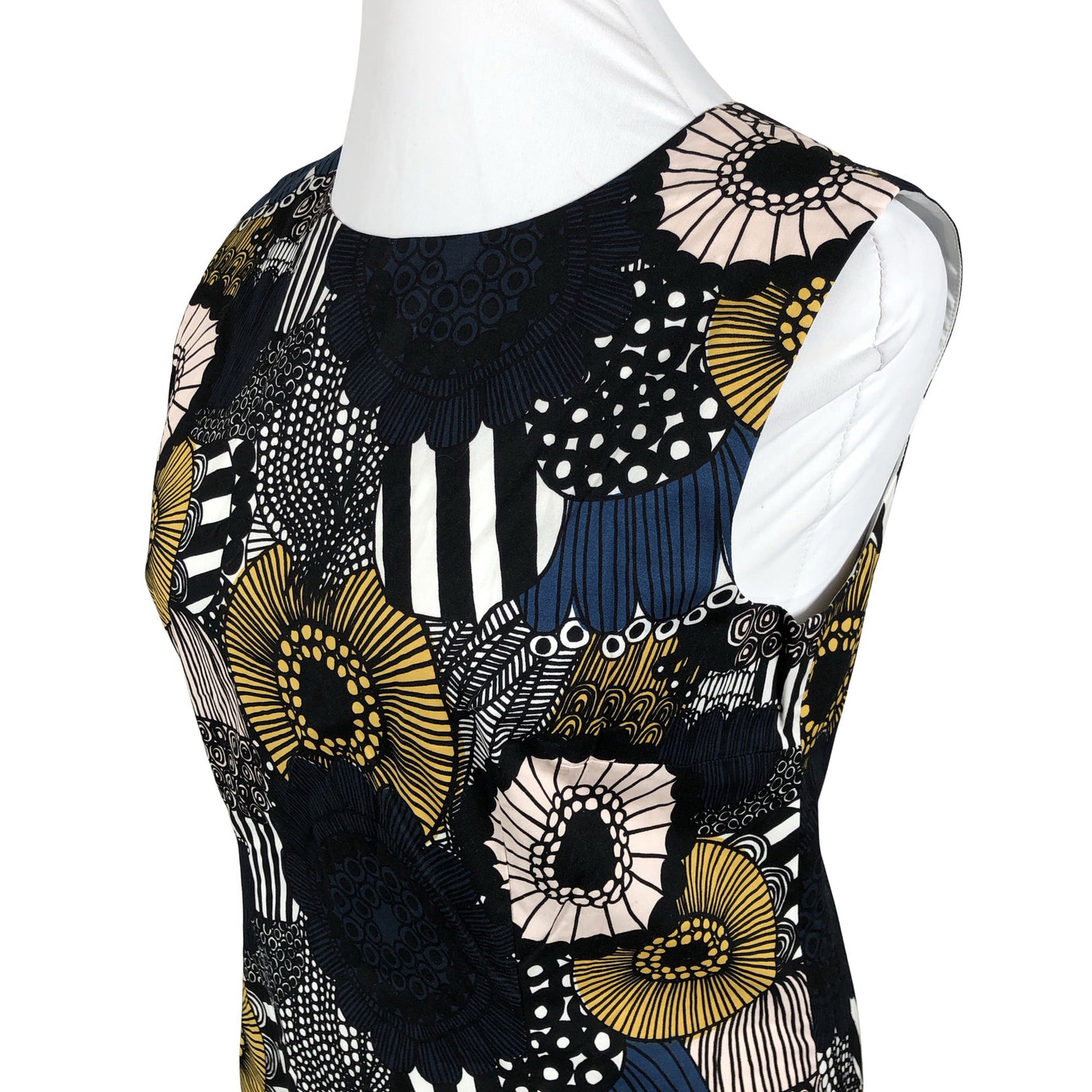 Unisex Marimekko - Mitteveniv kleit, suurus 44 - Must (3)