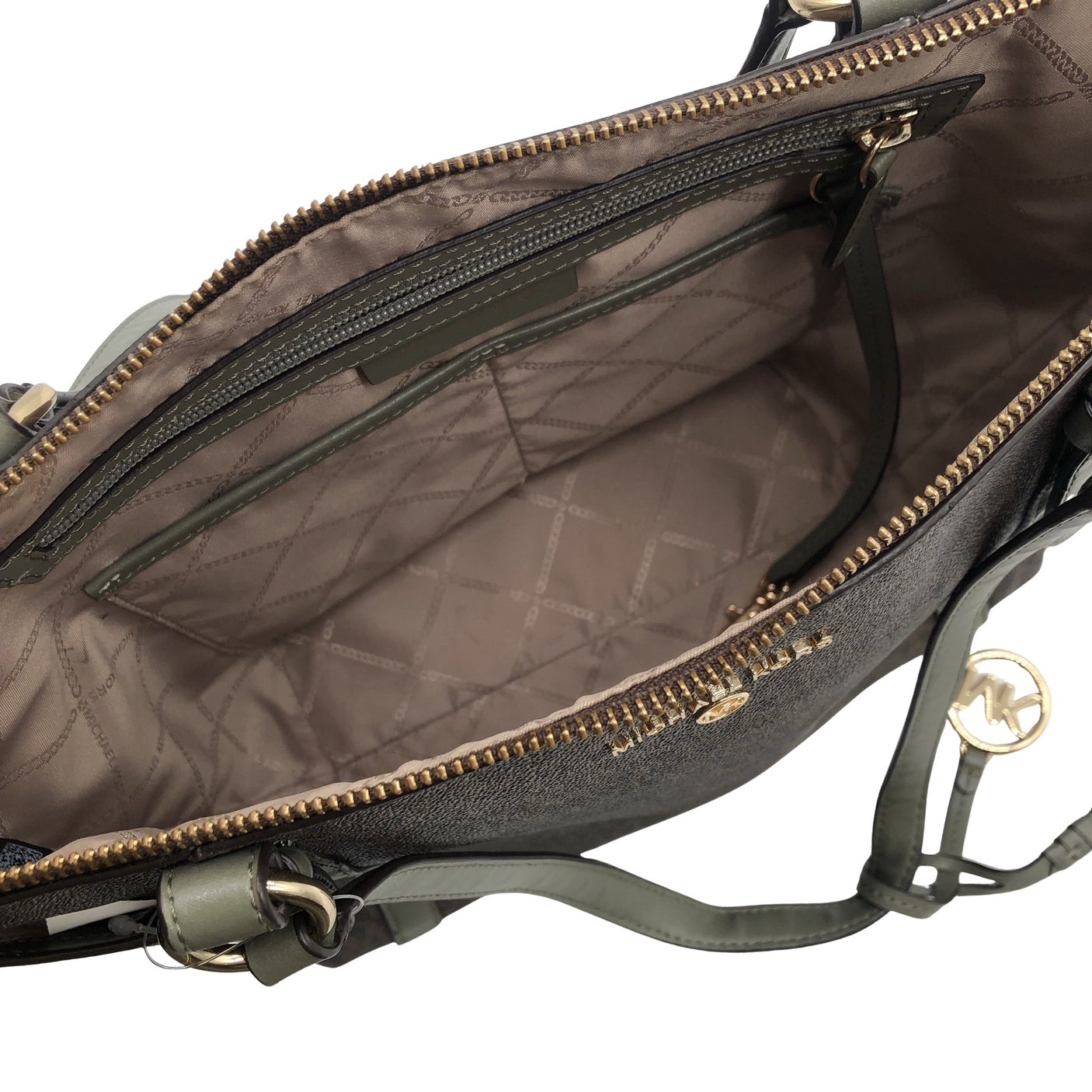 Unisex Michael Kors - Käekott, suurus Midi - Pruun (4)