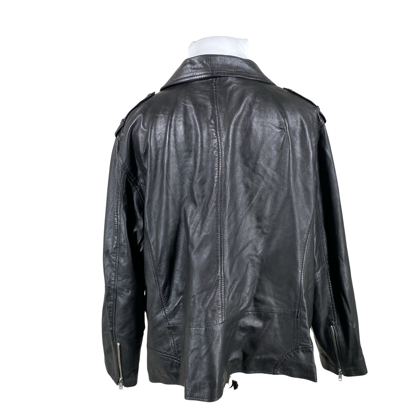Unisex Sara Lindholm - Nahktagi, suurus 58 - Must (2)
