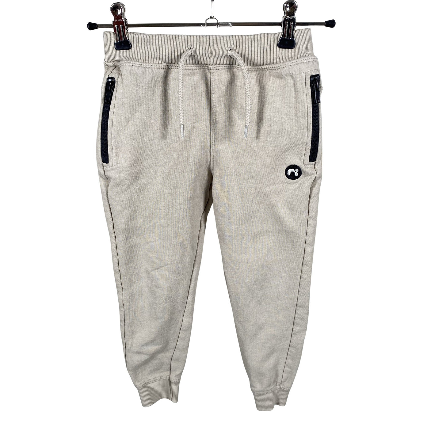 Unisex Name It - Dressikangast püksid, suurus 98 - 104 - Beige (1)
