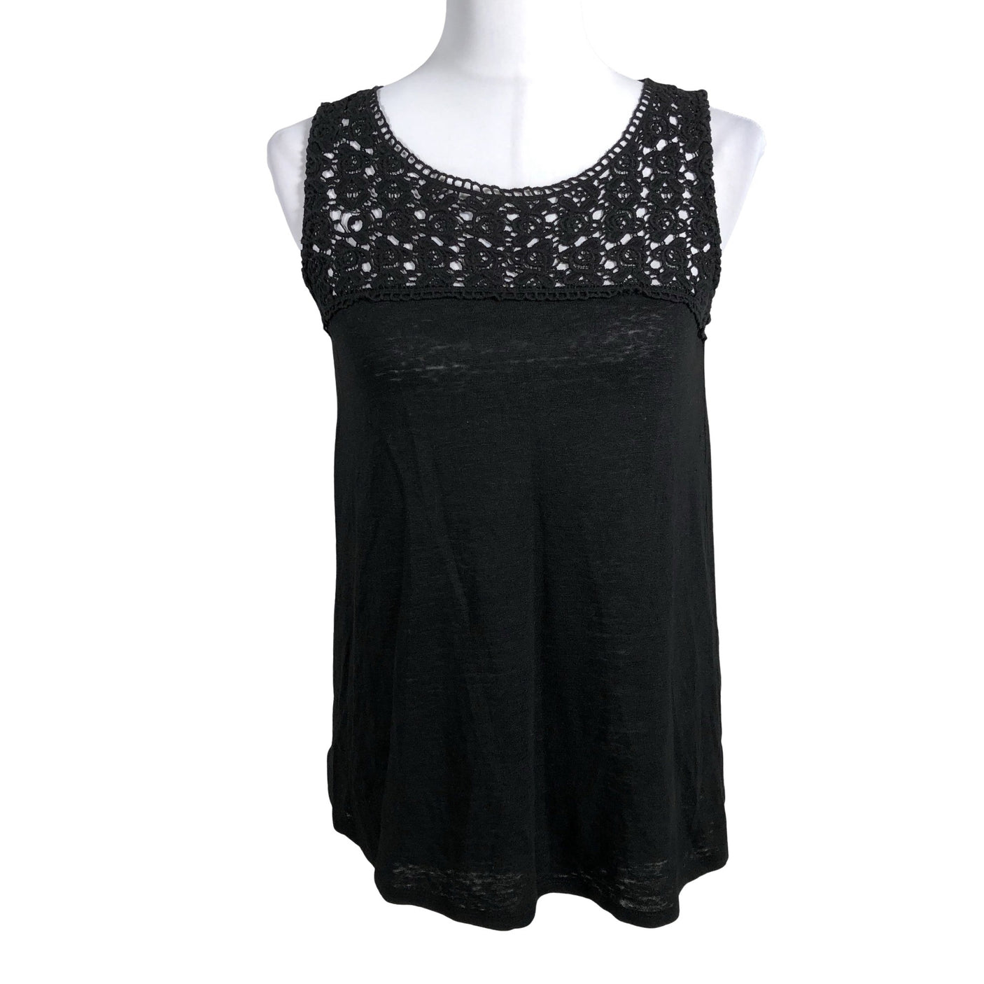 Unisex Noom - Trikotaažist topp, suurus 36 - Must (1)