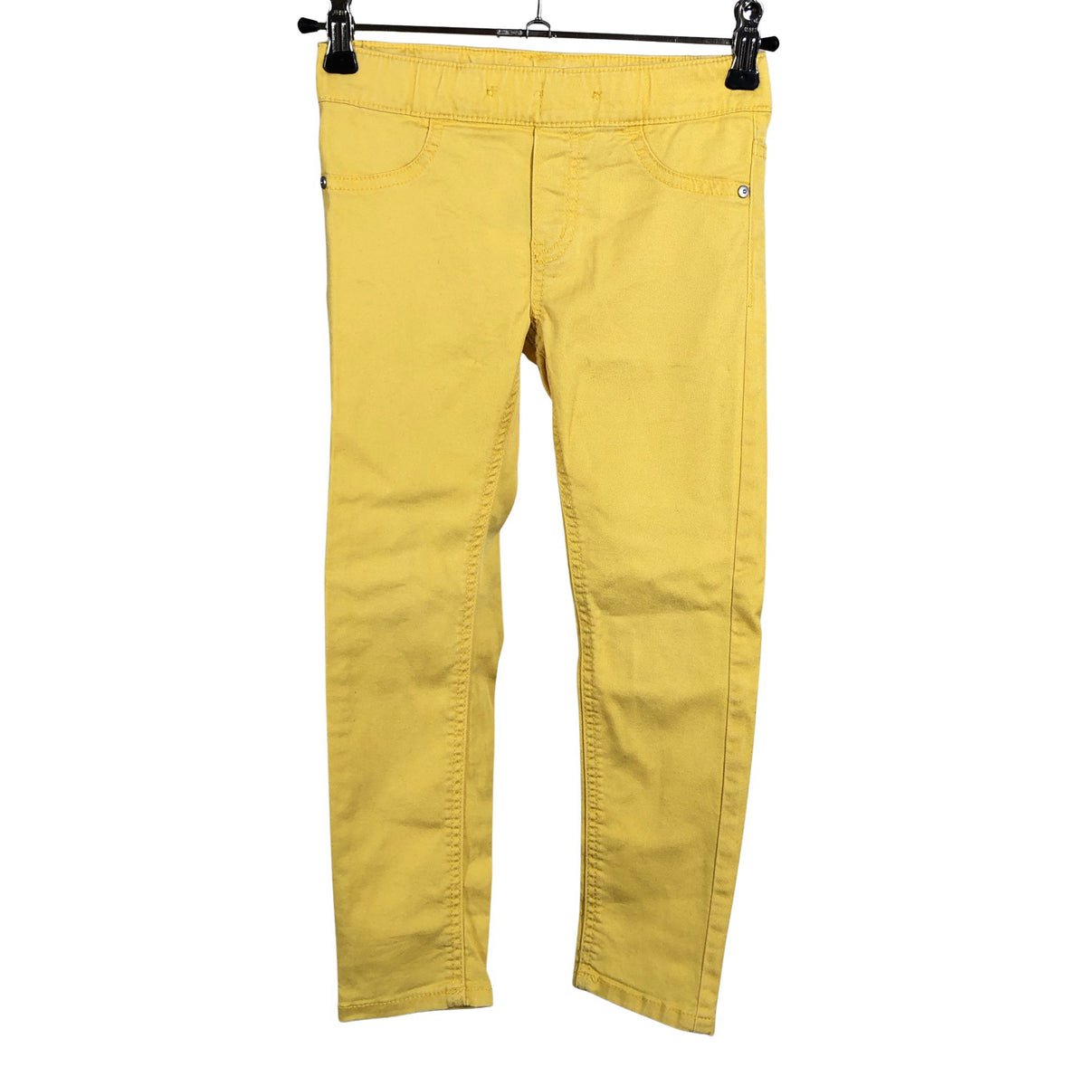 Unisex Lindex - Teksaretuusid, suurus 110 - 116 - Kollane (1)