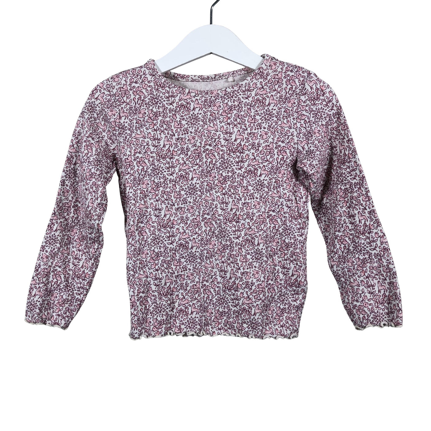 Unisex Next - Trikotaažist pluus, suurus 98 - 104 - Heleroosa (1)