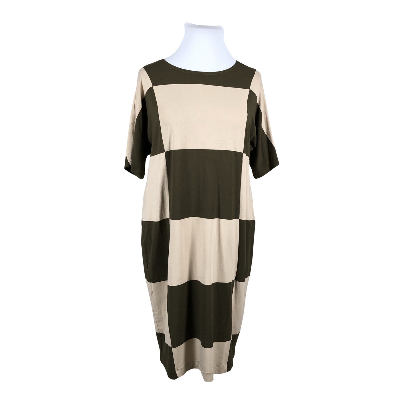 Unisex Ritva Falla - Trikotaažist kleit, suurus 42 - Beige (1)