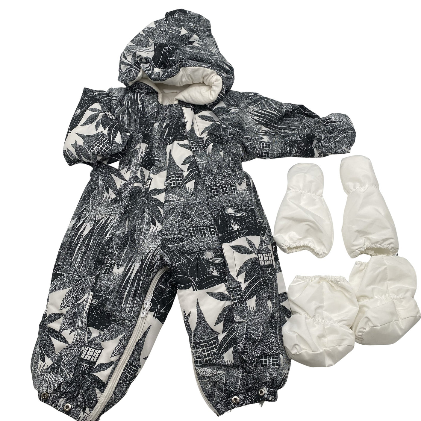 Unisex Reima - Talvekombinesoon, suurus 68 - 74 - Hall (1)