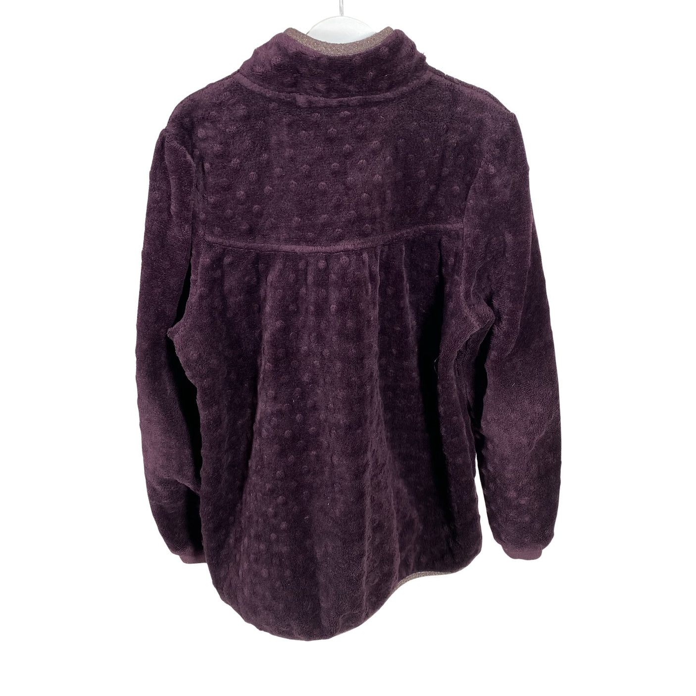 Unisex POMPdeLUX - Fliisjakk, suurus 146 - 152 - Veinipunane (2)