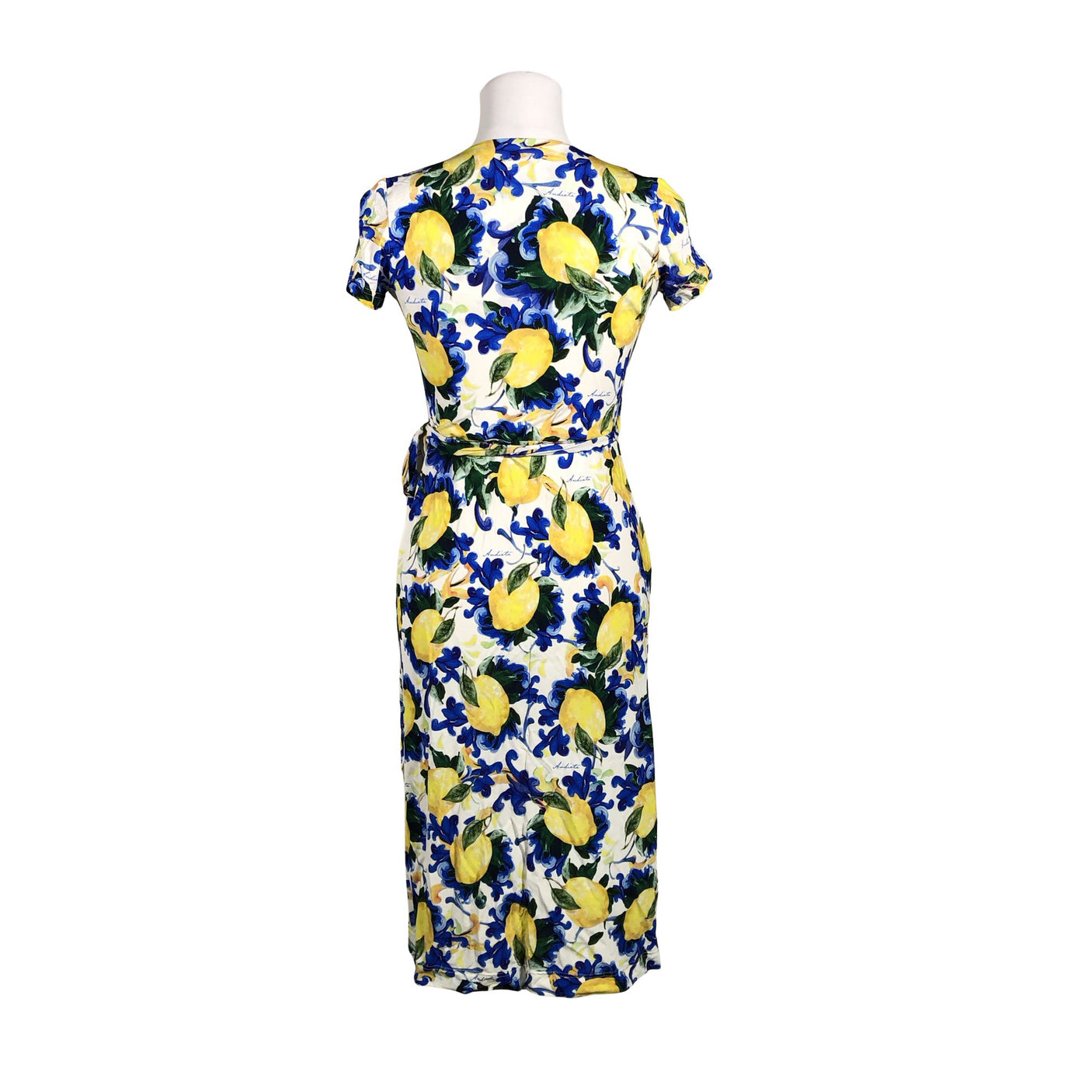 Unisex Andiata - Trikotaažist kleit, suurus 34 - Valge (3)