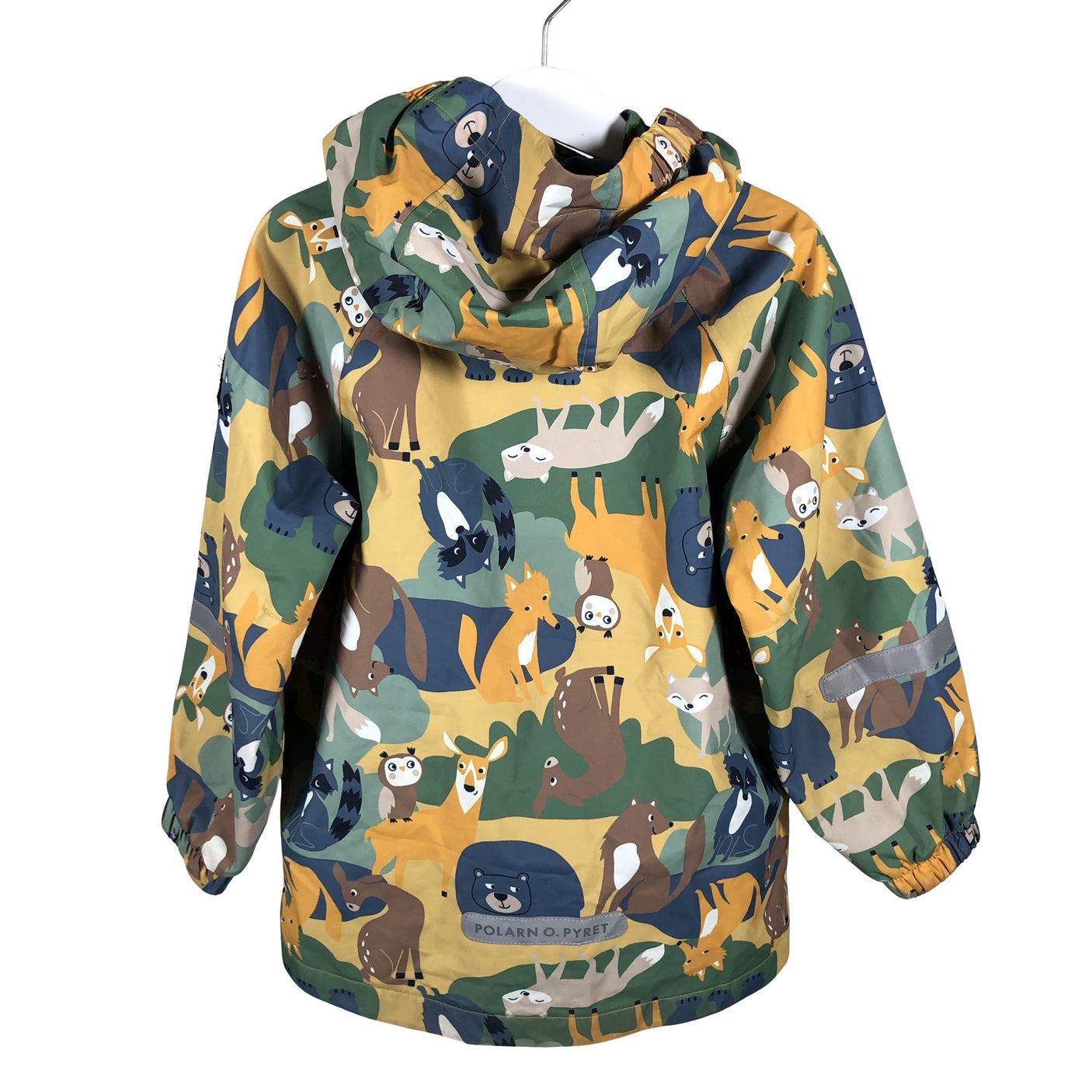 Unisex Polarn O. Pyret - Kevad-/sügisjope, suurus 104 - 110 - Kollane (2)