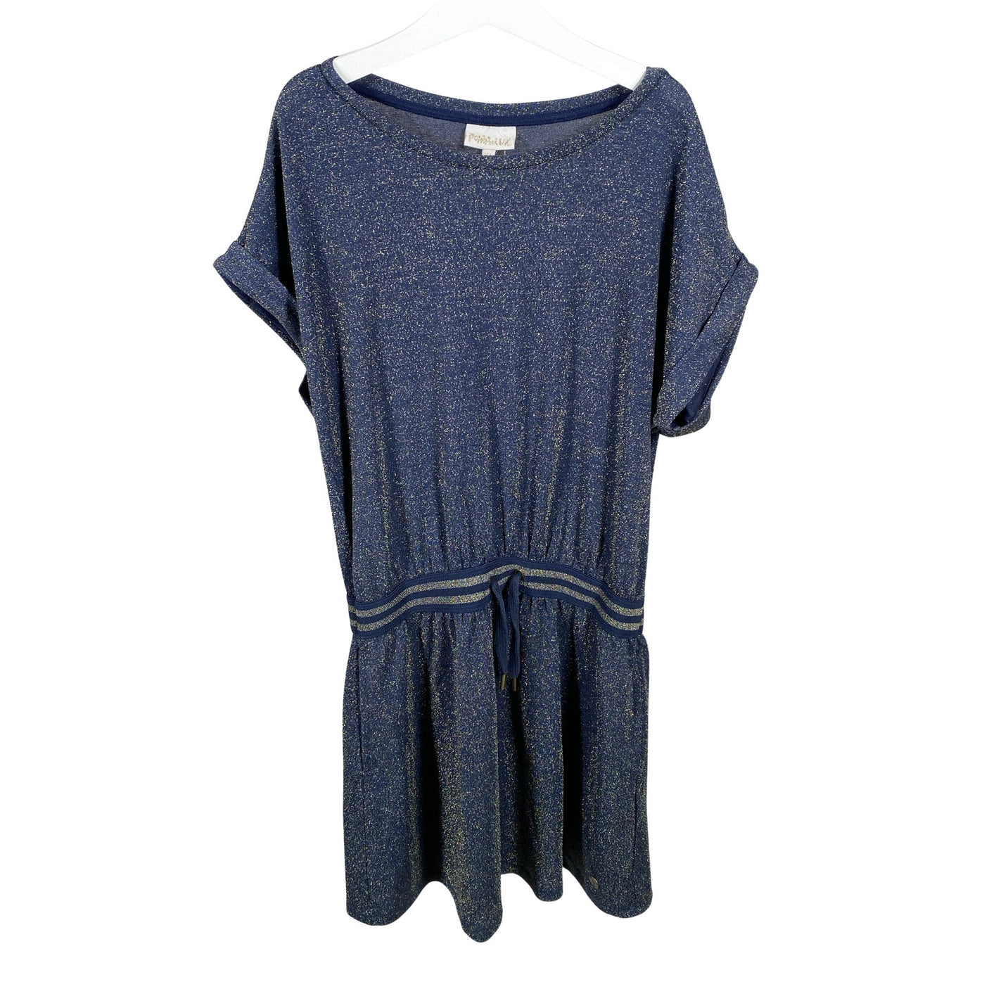 Unisex POMPdeLUX - Trikotaažist kleit, suurus 146 - 152 - Sinine (1)