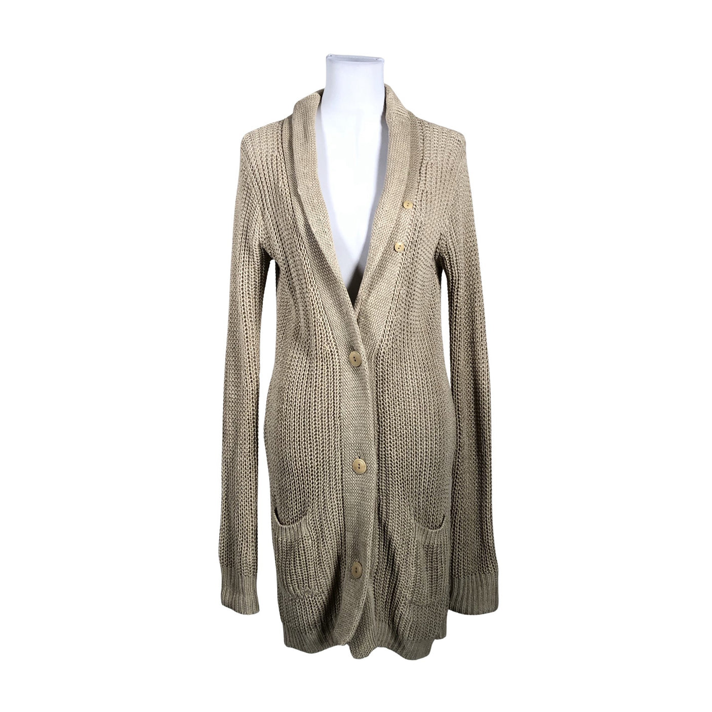 Unisex Polo Ralph Lauren - Kardigan, suurus 38 - Beige (1)