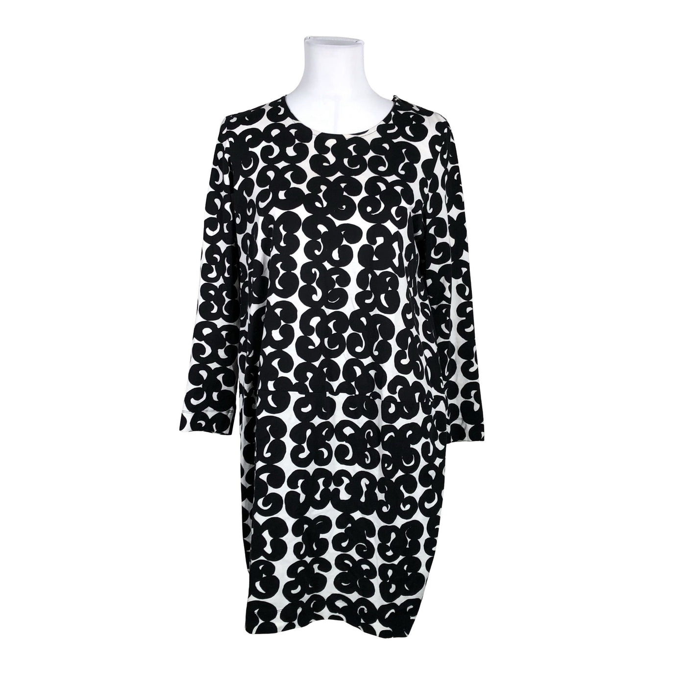 Unisex Marimekko - Trikotaažist kleit, suurus 36 - Must (1)