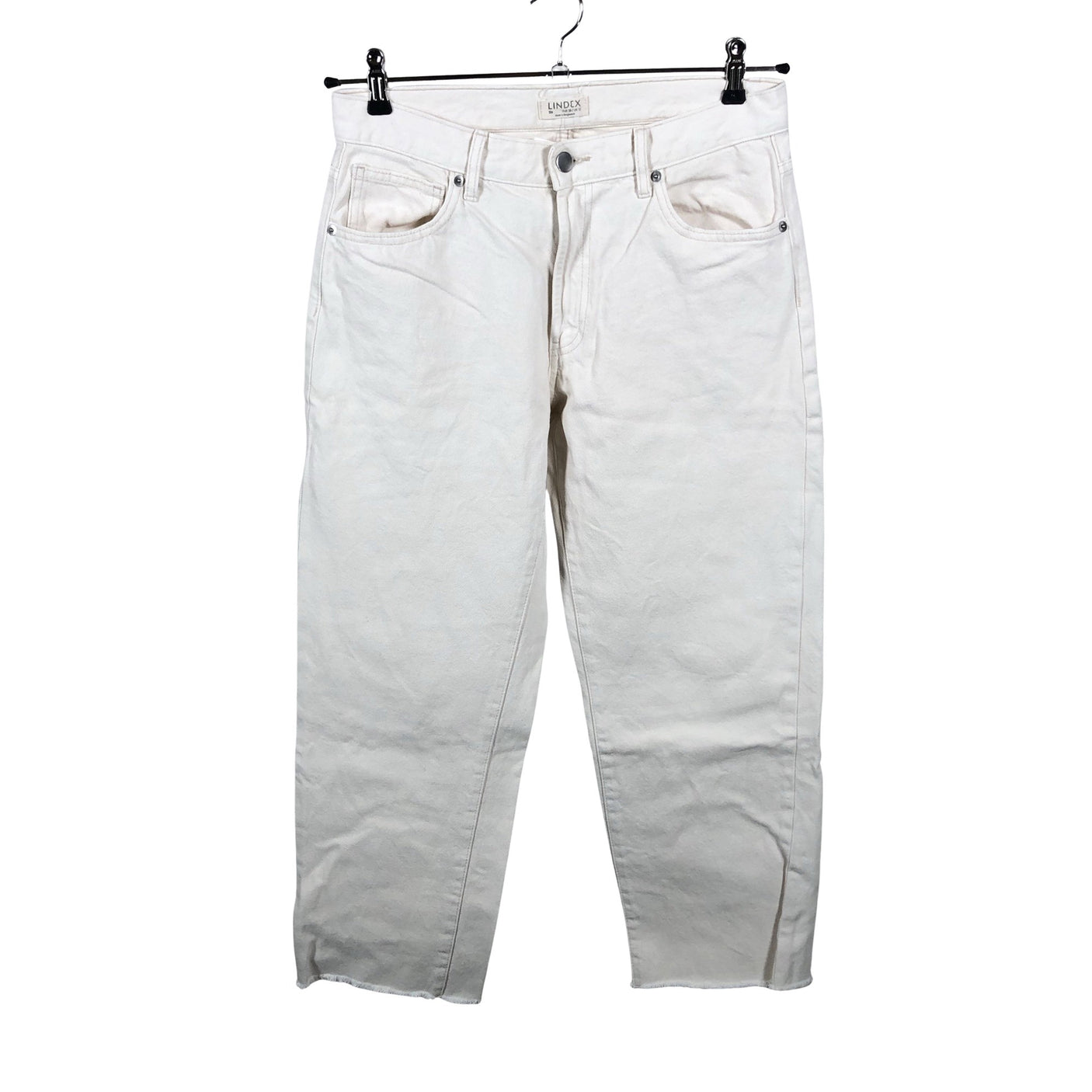 Unisex Lindex - Teksad, suurus 38 - Looduslik valge (2)