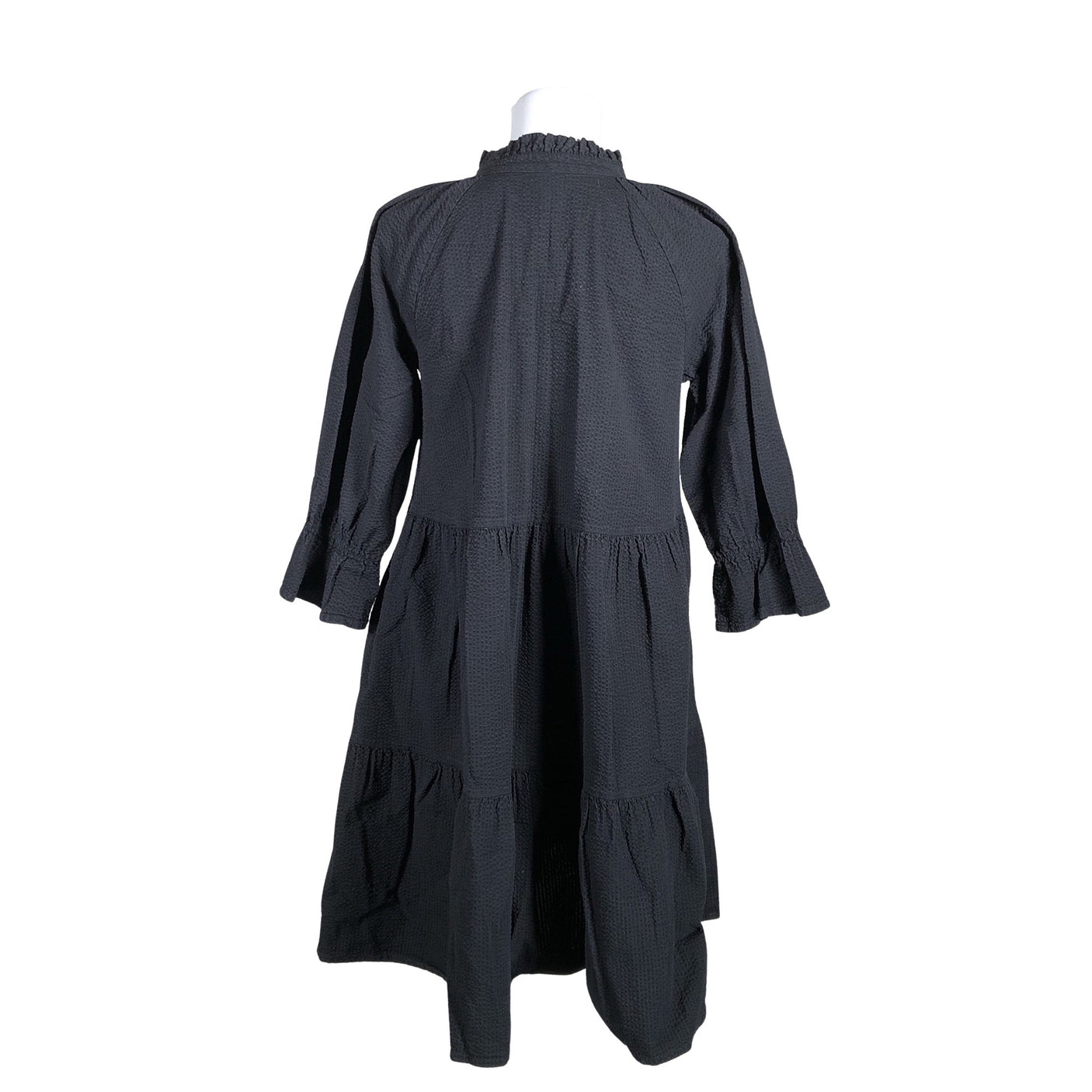 Unisex Gauhar - Mitteveniv kleit, suurus 38 - Must (4)