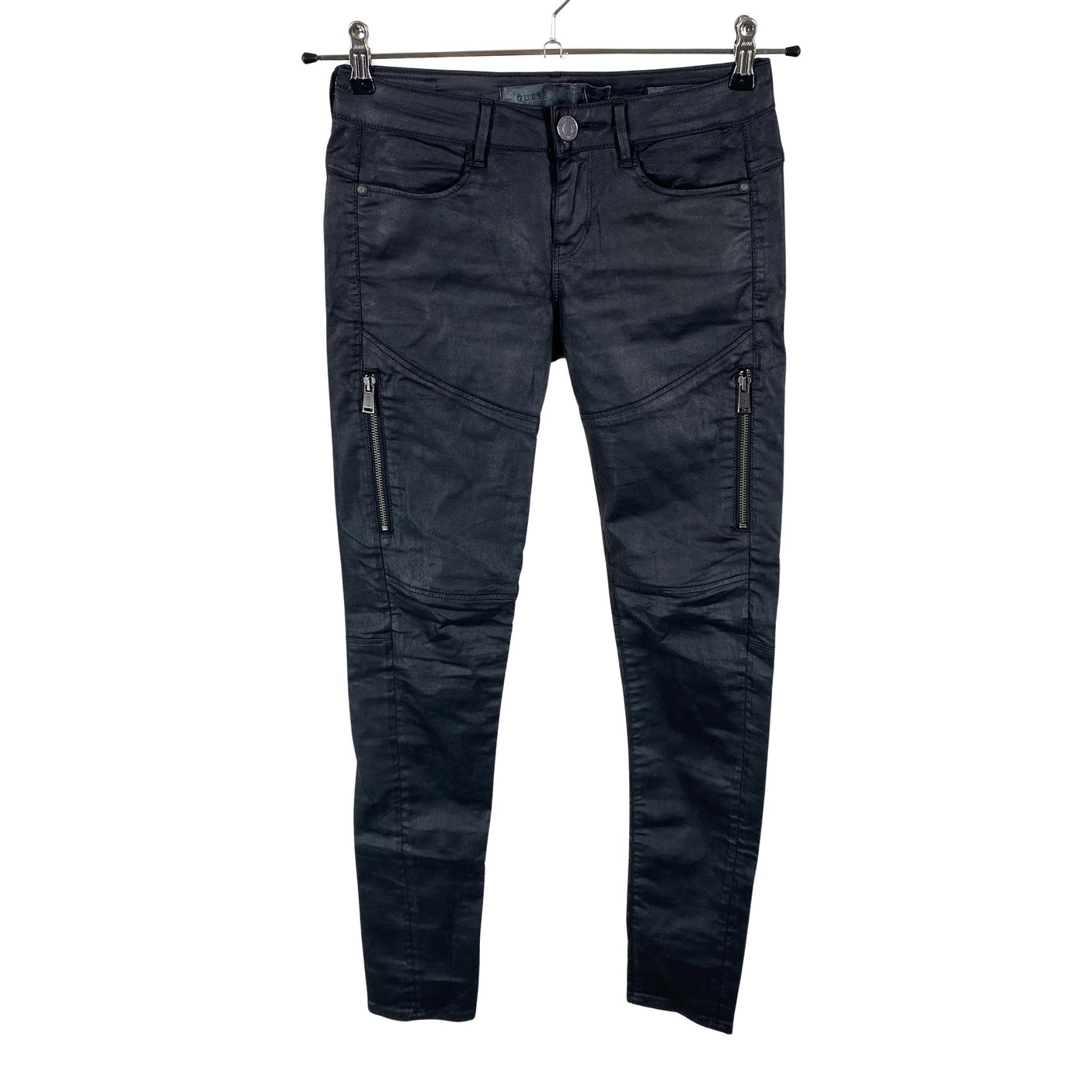 Unisex Guess - Nahkpüksid, suurus W26 - Must (1)