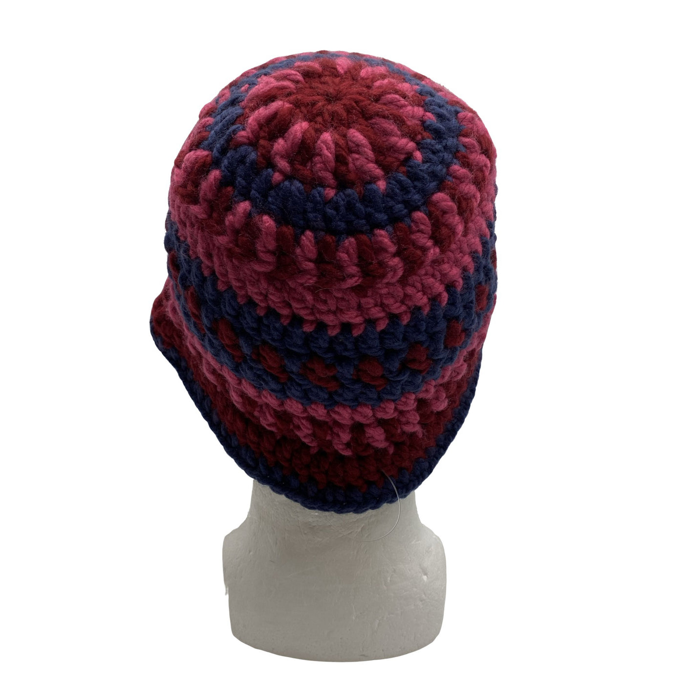 Unisex Handmade - Müts, suurus 54 - 56 cm - Roosa (2)